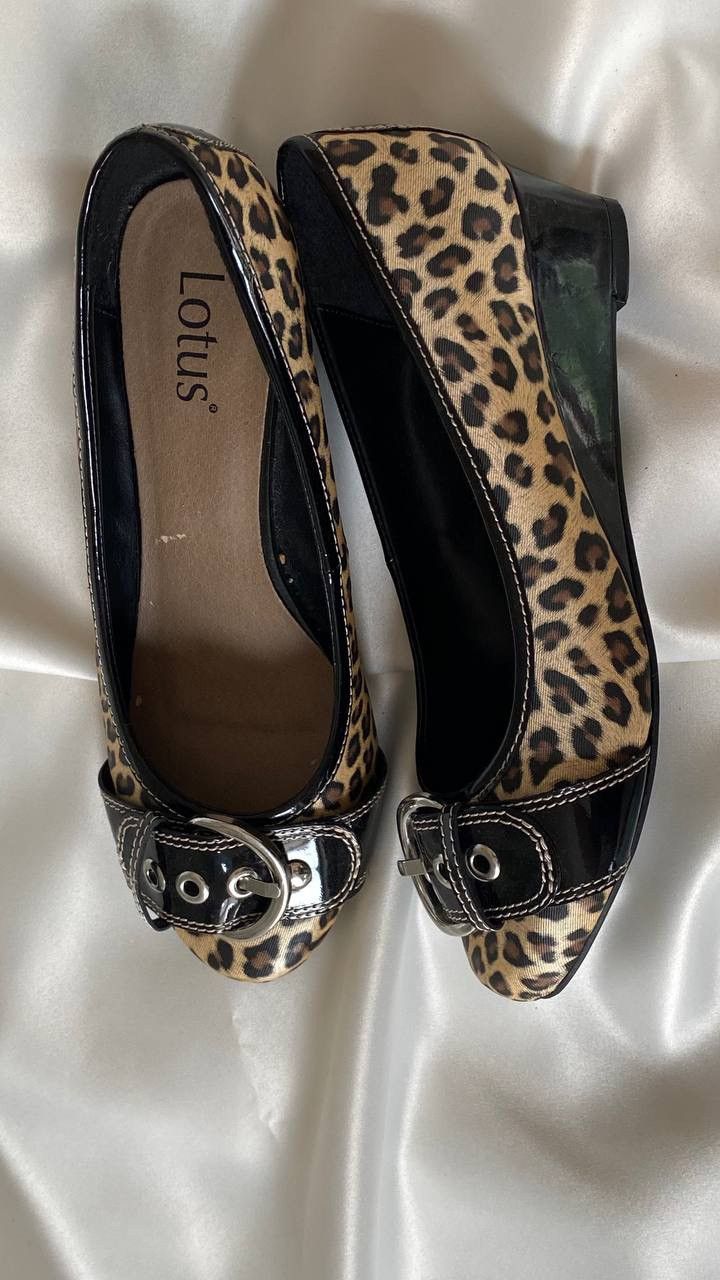 Vintage Vintage leopard ballerinas mules Size US 7.5 / IT 37.5 - 5 Thumbnail