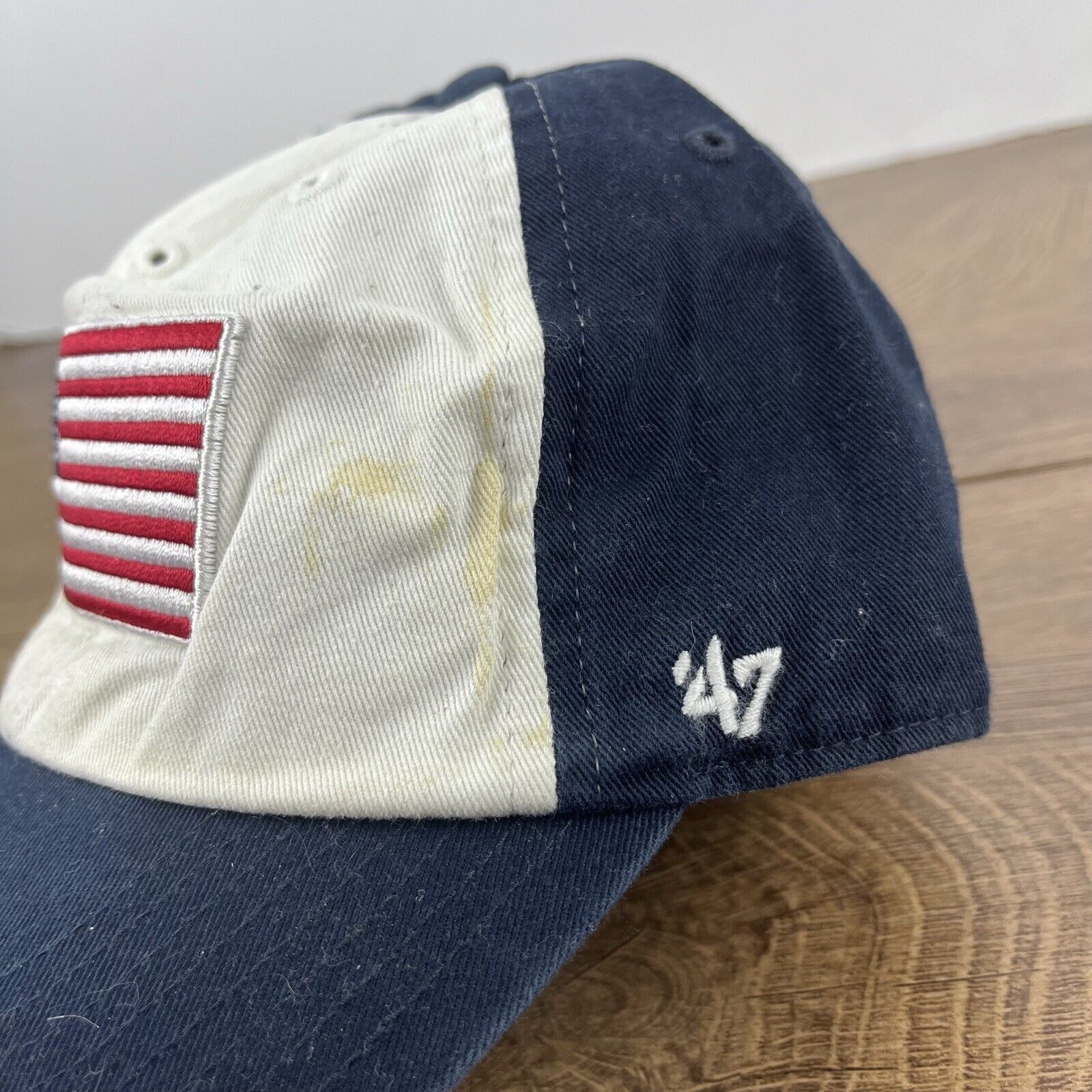 Other USA Flag Patch Hat OHT Flag USA Hat '47 Brand Hat Adjustable Size ONE SIZE - 10 Thumbnail