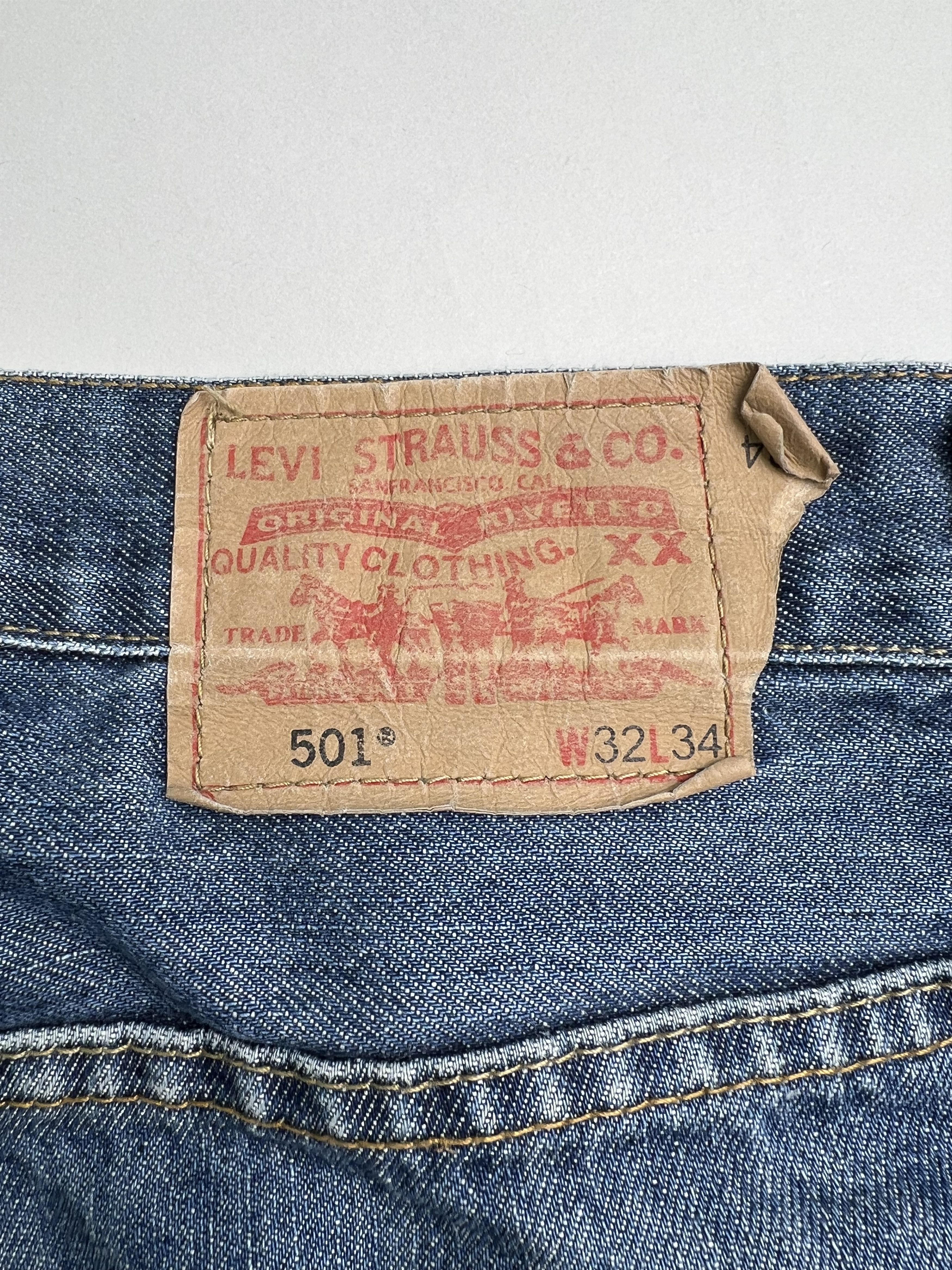 Levi's × Levi's Vintage Clothing × Vintage Levis 501 Vintage Jeans Made In Usa W32 Size US 32 / EU 48 - 10 Thumbnail