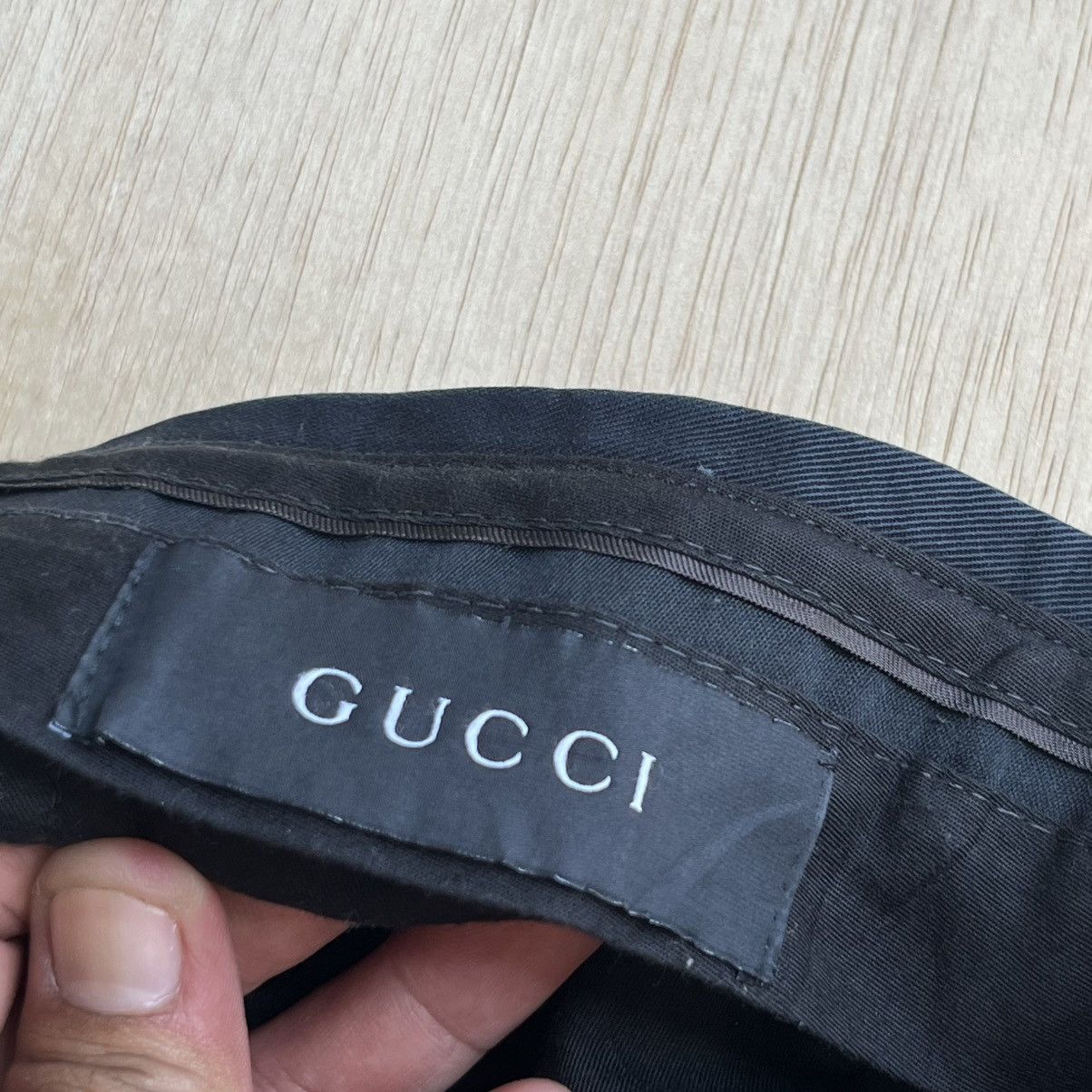 Gucci GUCCI DARK BLUE ITALIAN CHINOS PANTS Size US 30 / EU 46 - 7 Thumbnail