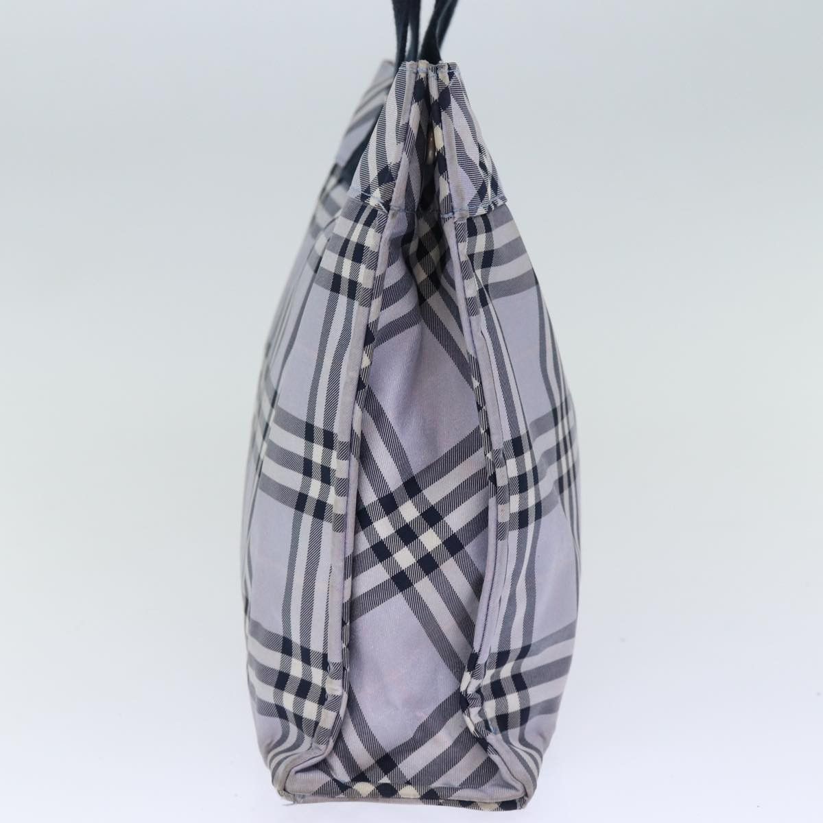 Burberry Burberry Nova Check Blue Label Hand Bag Nylon Blue Size ONE SIZE - 4 Thumbnail