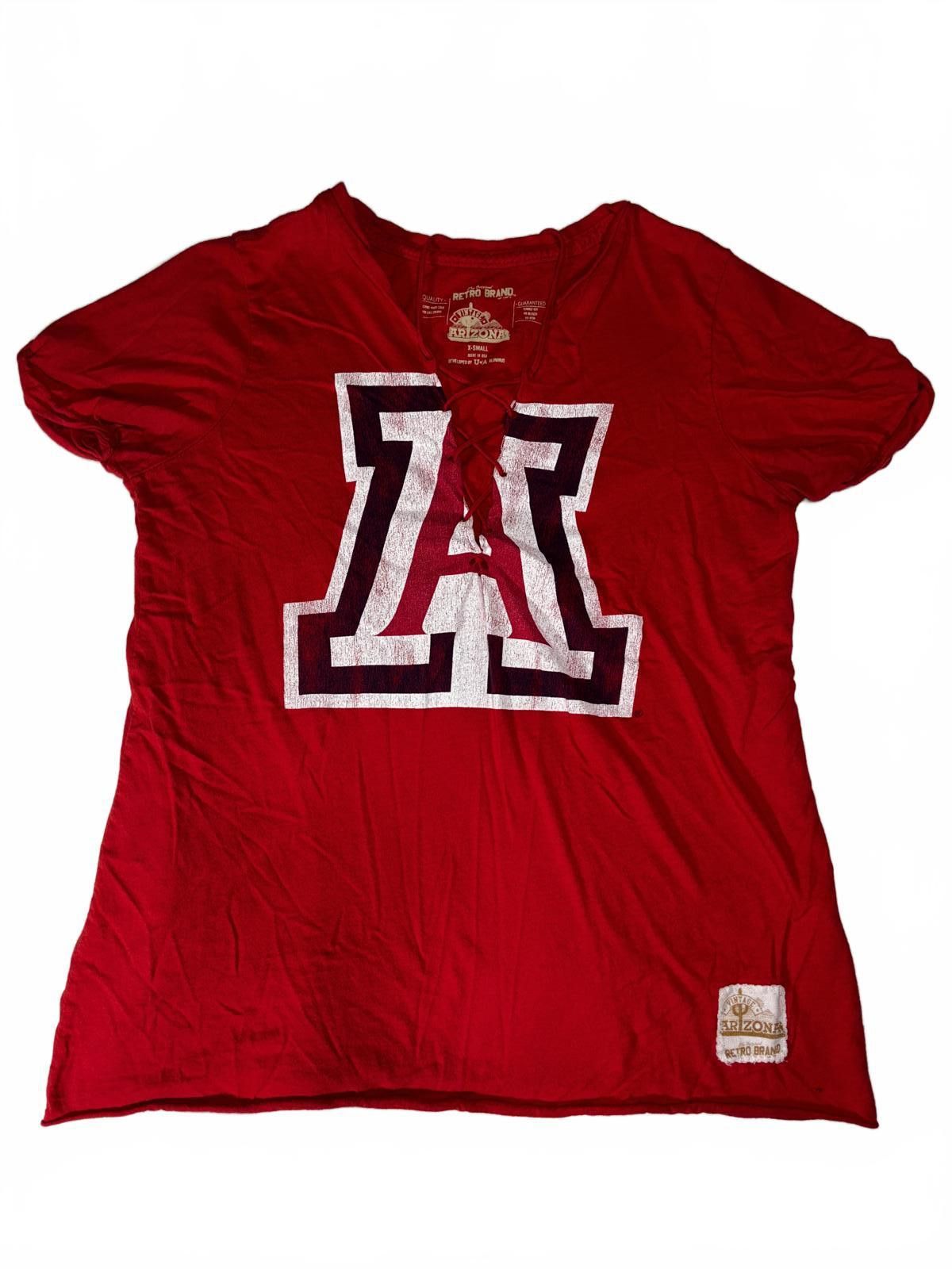 Designer Retro Arizona Wildcats Tee Size XS / US 0-2 / IT 36-38 - 1 Thumbnail