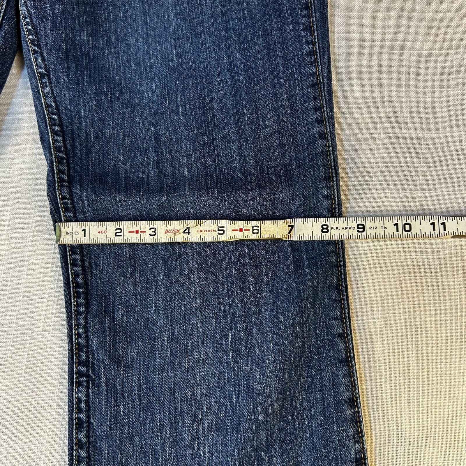 Wrangler Wrangler Q-Baby No Gap Riding Jeans Womens 7/8 32"(fit 31") Size 29" - 3 Thumbnail