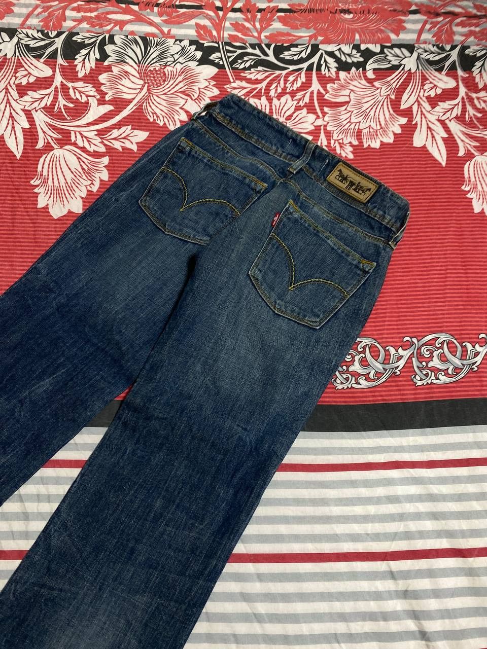 Levi's VINTAGE LEVIS Regular Fit Straight Jeans Denim Pants Size US 32 / EU 48 - 16 Thumbnail