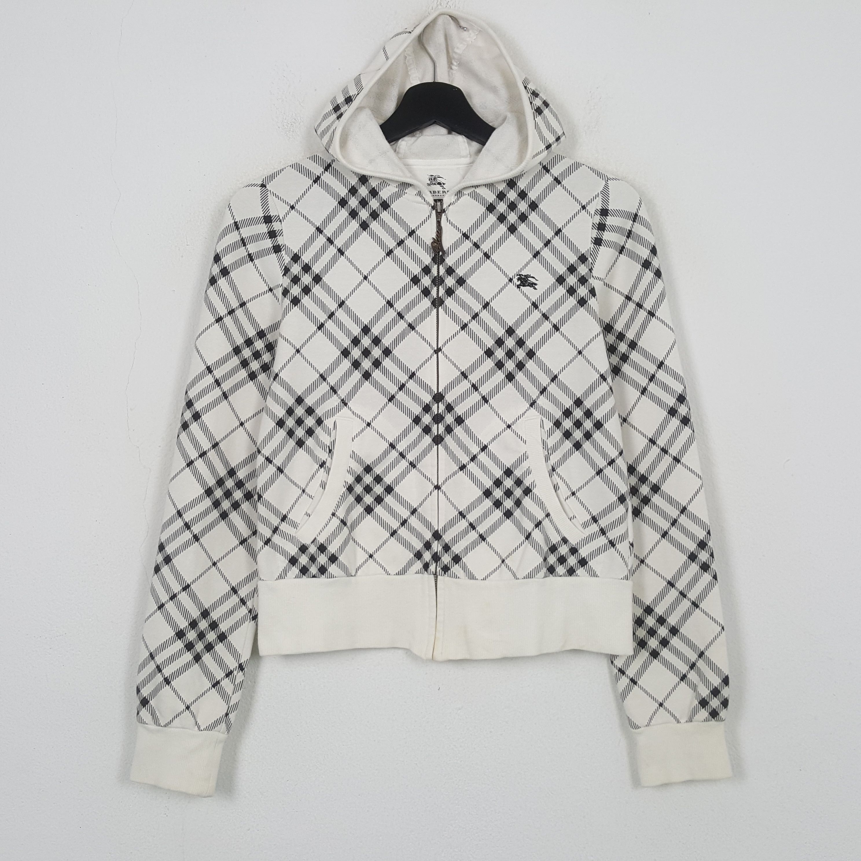 Burberry Burberry London Blue Label Custom Art Zipper Hoodie RR30 Size XS / US 0-2 / IT 36-38 - 3 Thumbnail