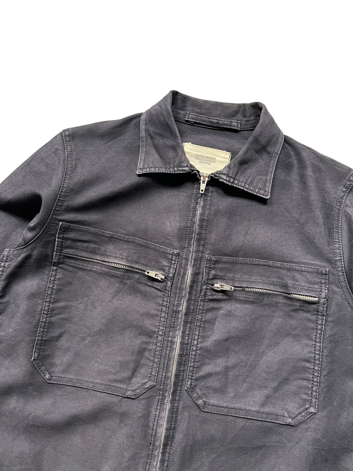 CABANE de ZUCCa 1990 Zucca Worker Zipper Jacket Size US M / EU 48-50 / 2 - 3 Thumbnail