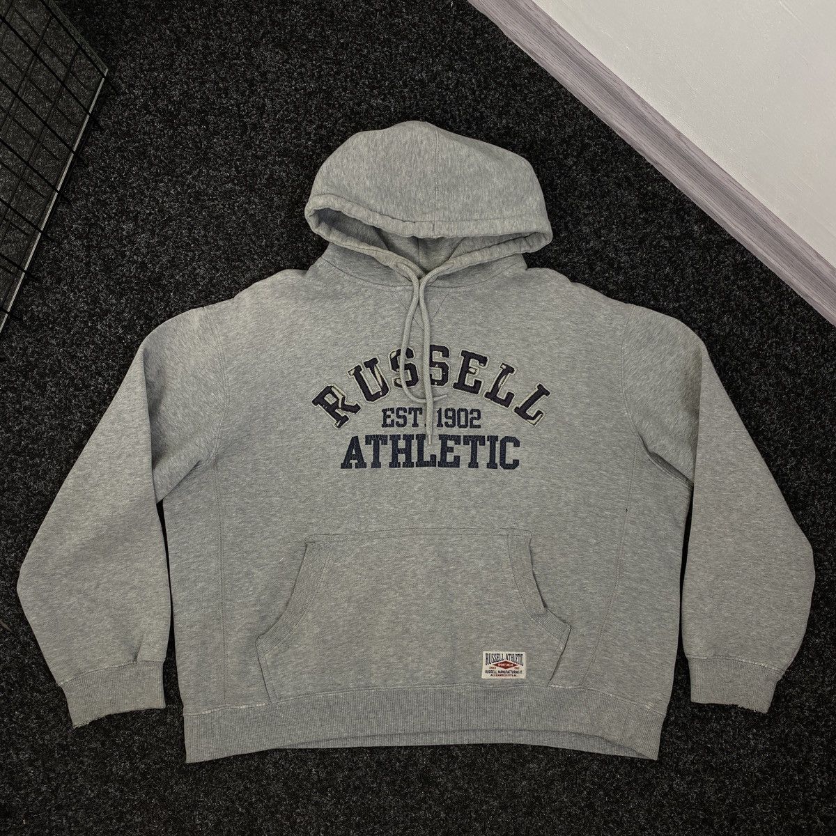 Russell Athletic RUSSELL ATHLETIC VINTAGE BOXY HOODIE Y2K Size L / US 10 / IT 46 - 2 Thumbnail