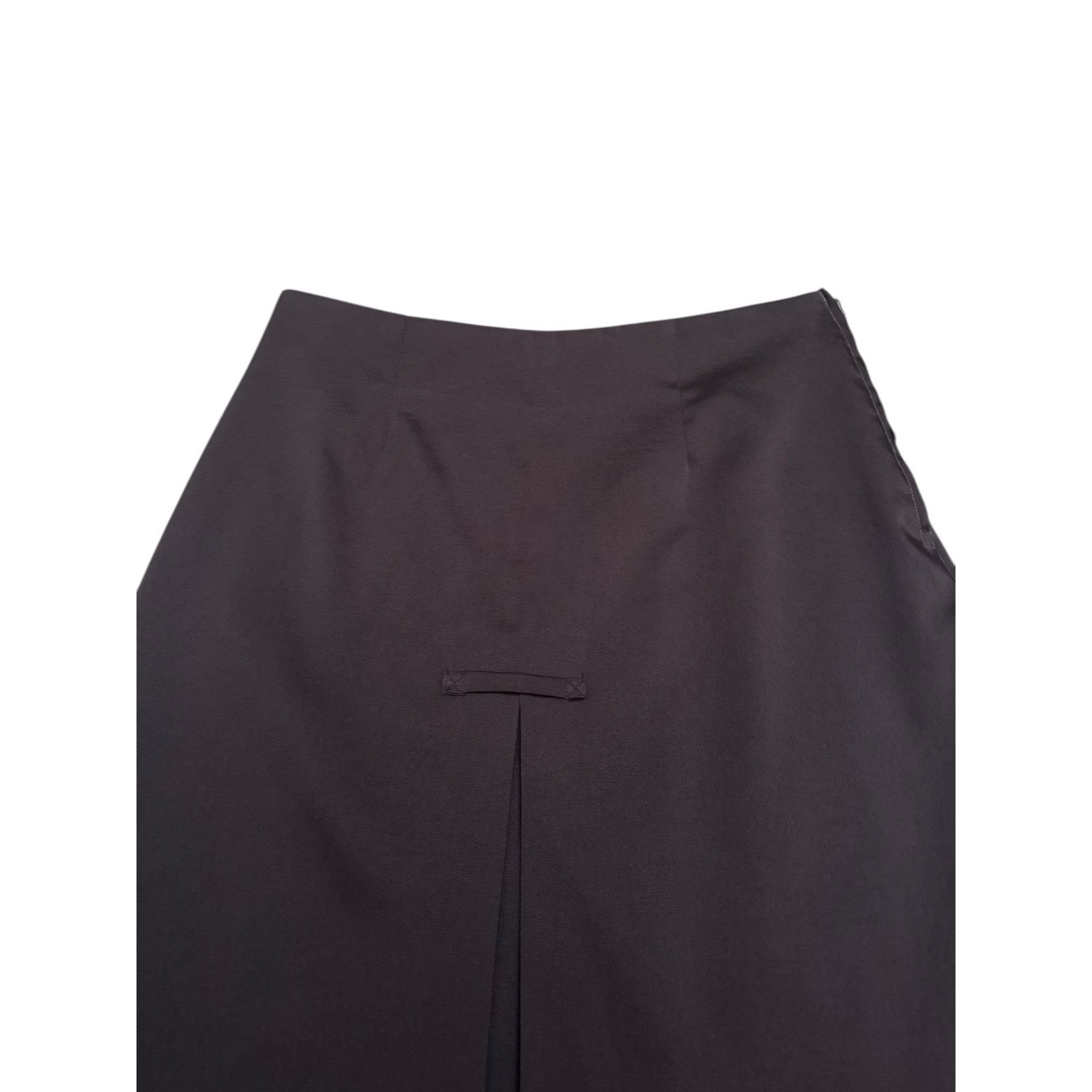 Alexander McQueen 1990s Brown Wool Skirt Size 32" / US 10 / IT 46 - 4 Thumbnail