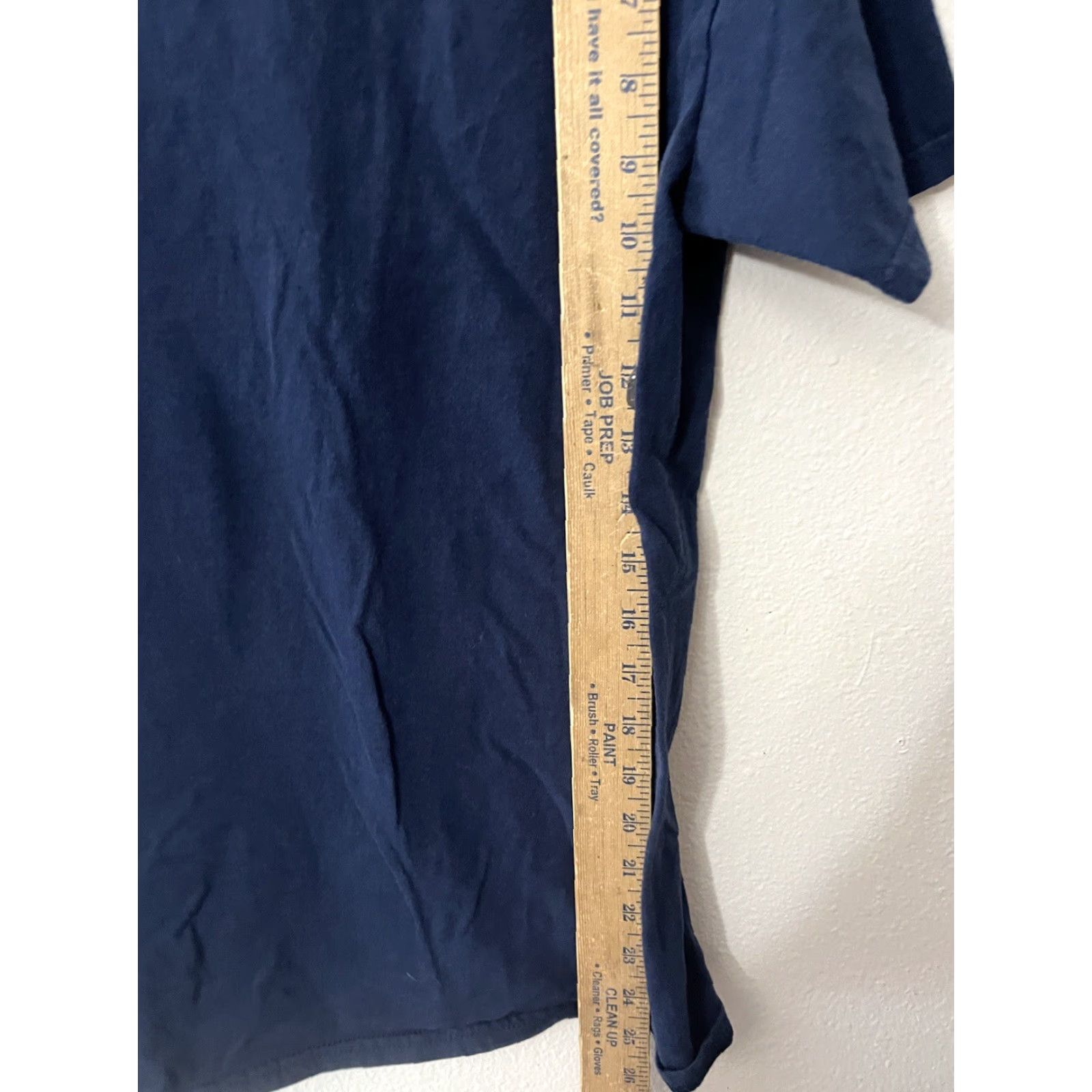 MLB Majestic Baseball MLB Blue T-Shirt Short Sleeve Crew Neck Size M Men 100% Polyester Graphic Print Active All Seasons Size US M / EU 48-50 / 2 - 5 Thumbnail