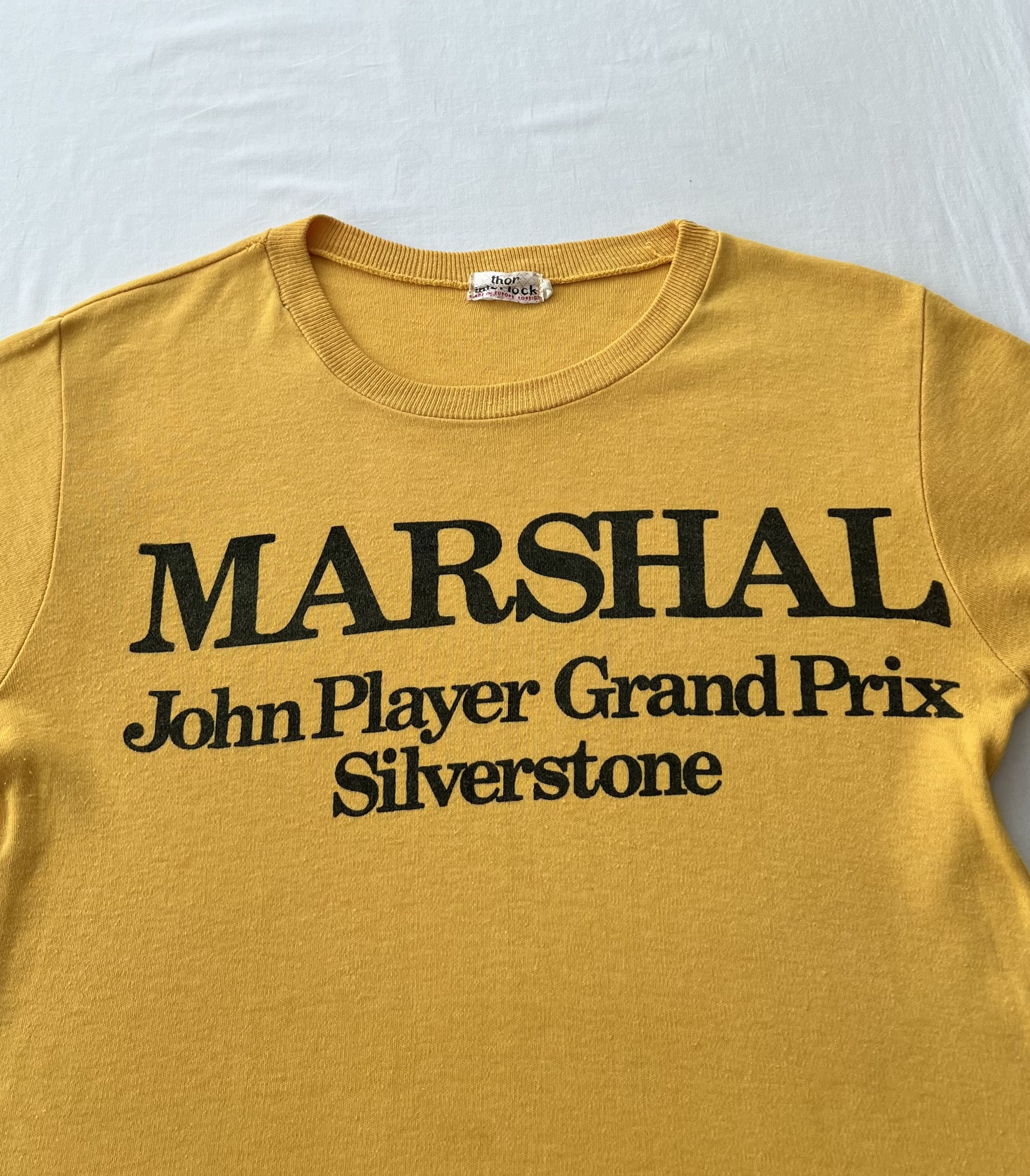 Formula 1 Vintage 70s Marshal John Player Grand Prix Silverstone F1 Size US M / EU 48-50 / 2 - 3 Thumbnail
