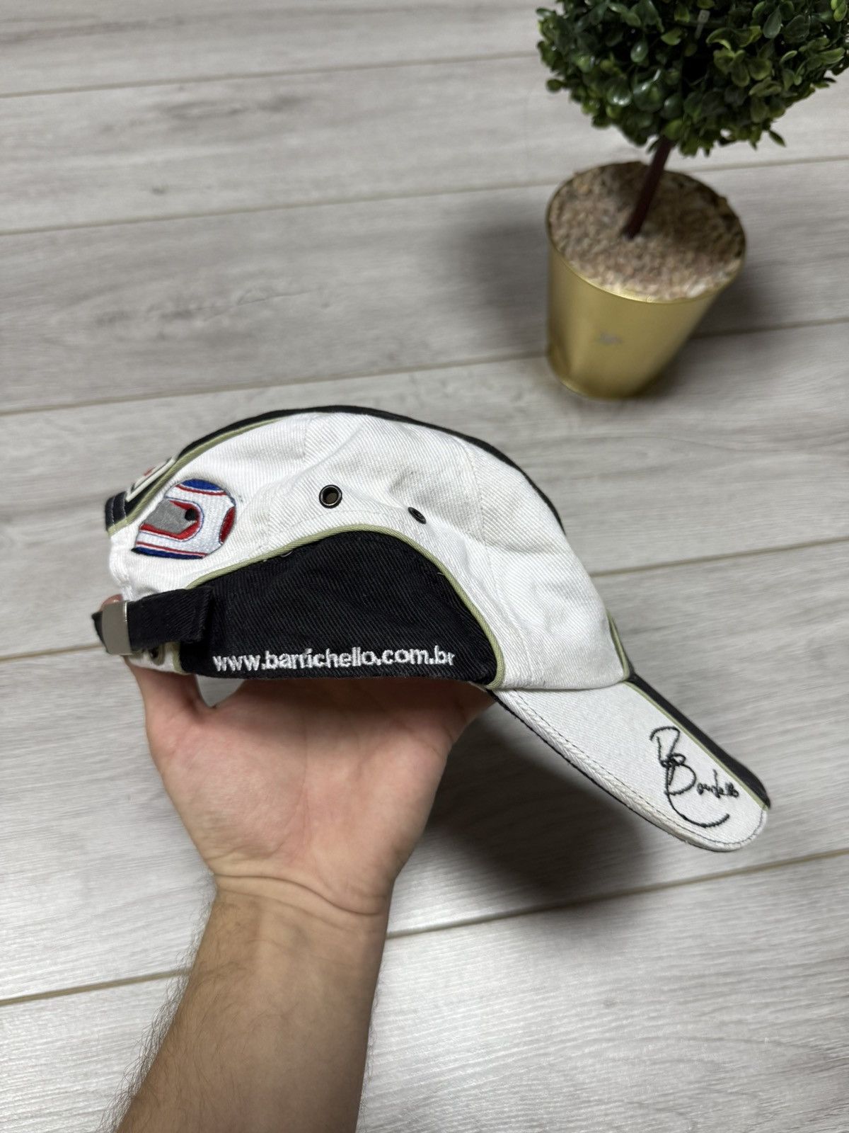 Formula 1 vintage cap HONDA F1 sign racing revolution jenson 12 Size ONE SIZE - 4 Thumbnail