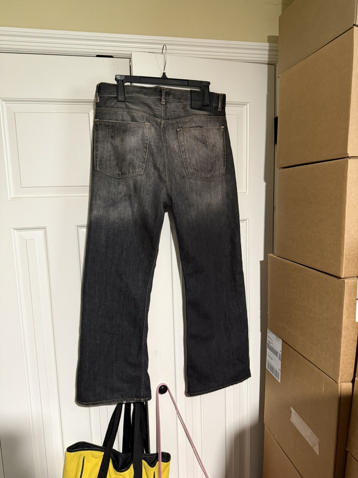 Acne Studios Acne Studios 2021M Black Trafalgar Denim Size US 32 / EU 48 - 2 Thumbnail
