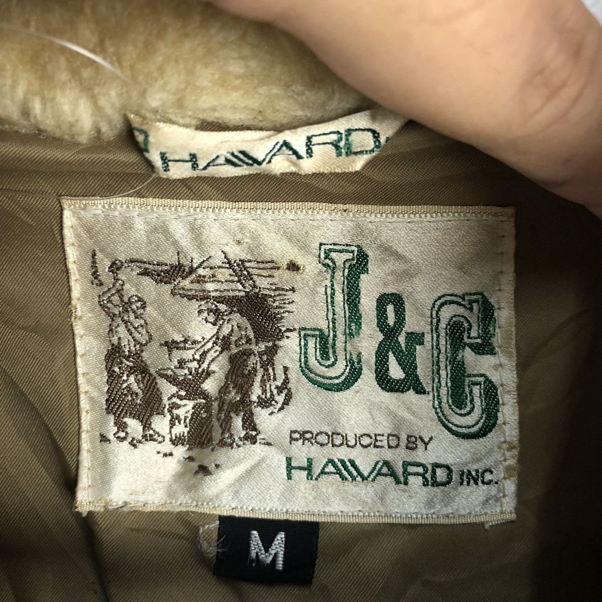 Vintage J&C Haward Brown Bombers Jacket #A878 Size US M / EU 48-50 / 2 - 9 Thumbnail