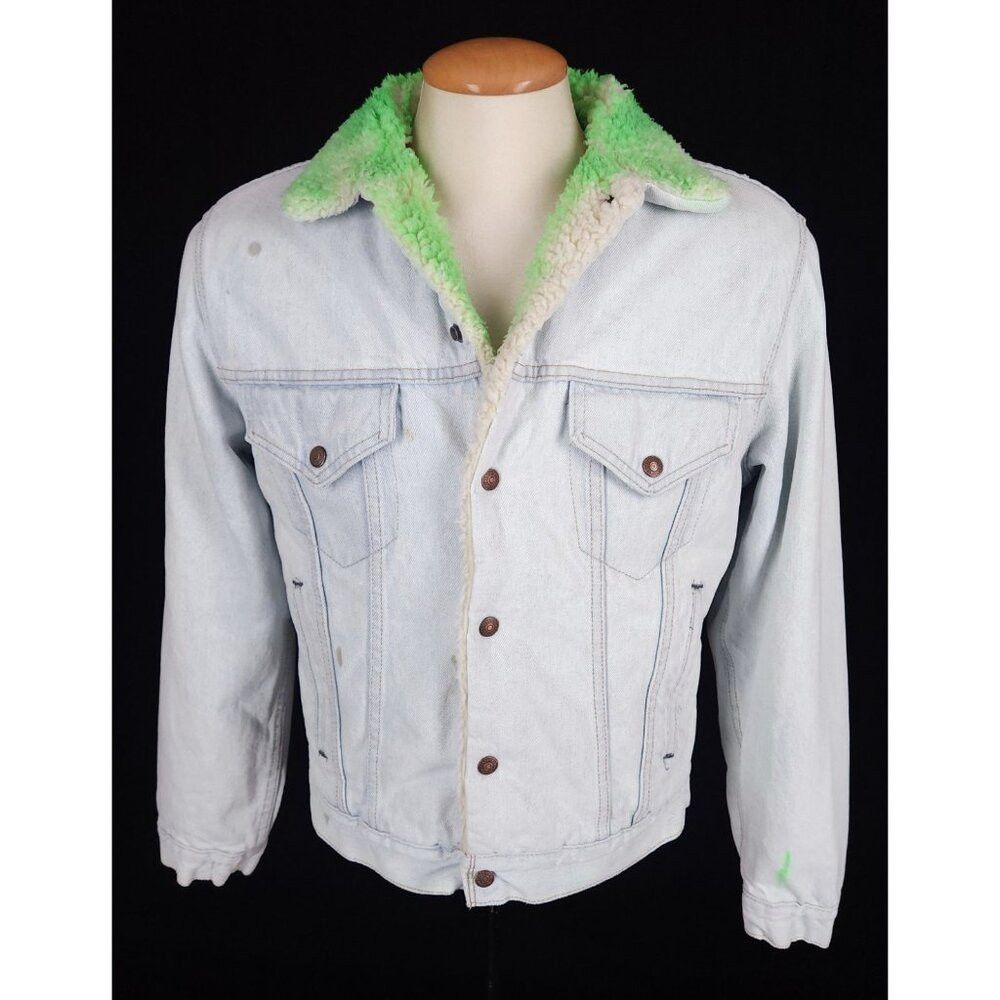 NOTSONORMAL NotSoNormal Look Inside Faux Shearling Denim Jacket M Mens Size US M / EU 48-50 / 2 - 2 Thumbnail