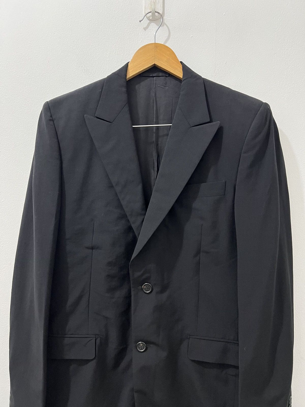 Prada Prada - Wool Single Breasted Blazer Size 48R - 3 Thumbnail
