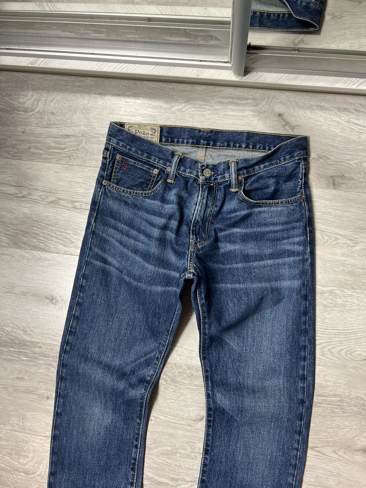 RRL Ralph Lauren Polo Ralph Lauren Jeans Blue Denim Pants Size US 31 - 3 Thumbnail