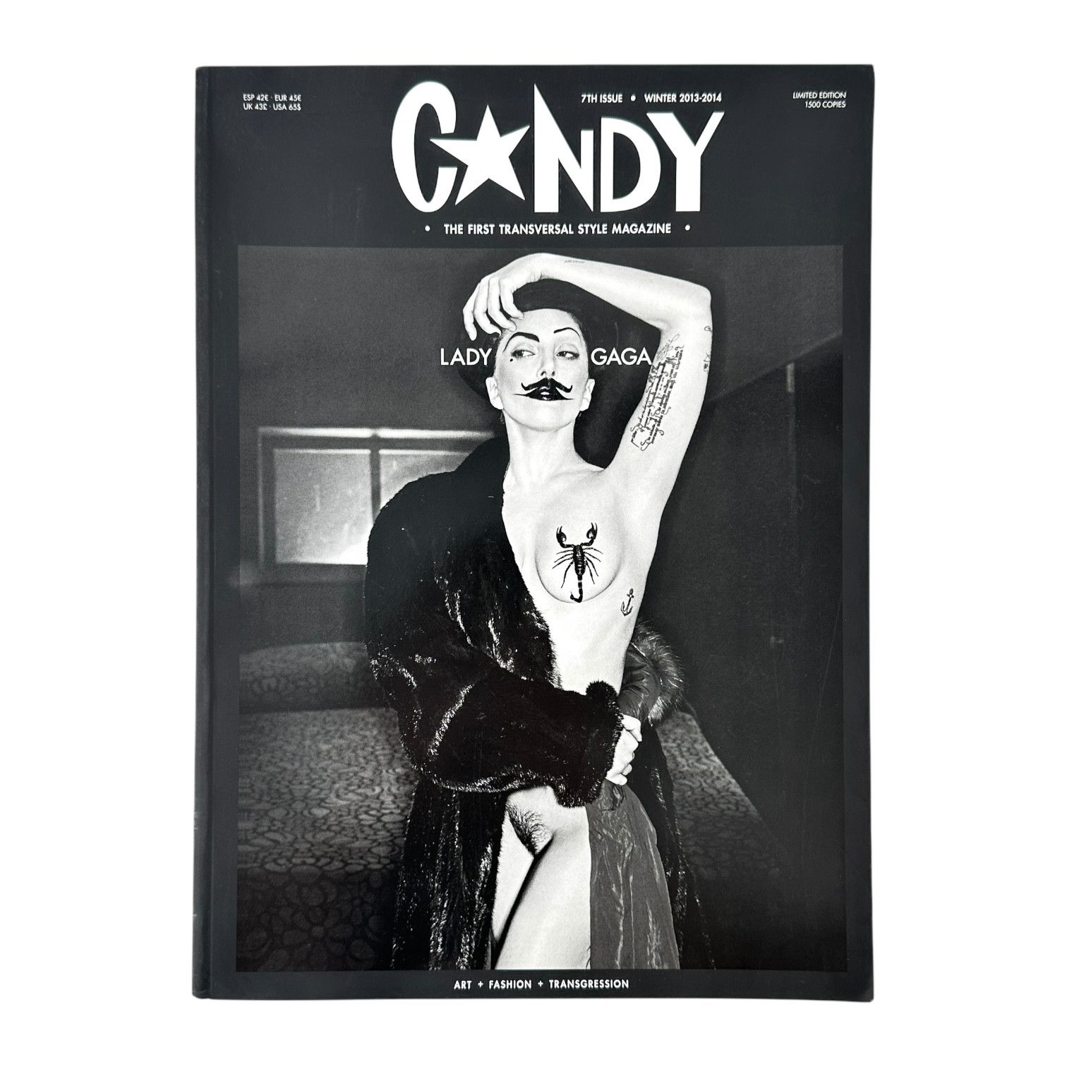 Other Lady Gaga RARE 1 of 1,500 Limited Edition Candy Magazine Size ONE SIZE - 1 Thumbnail