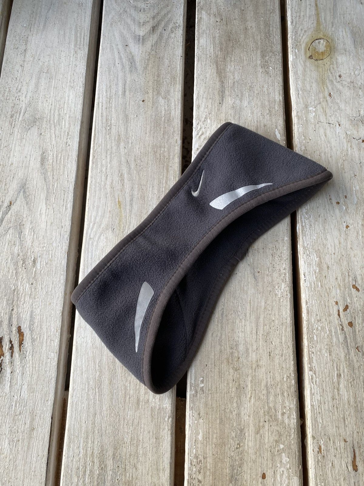 Nike × Vintage Nike FIT ACG Vintage Printed Fleece Head Band 90s Size ONE SIZE - 1 Thumbnail