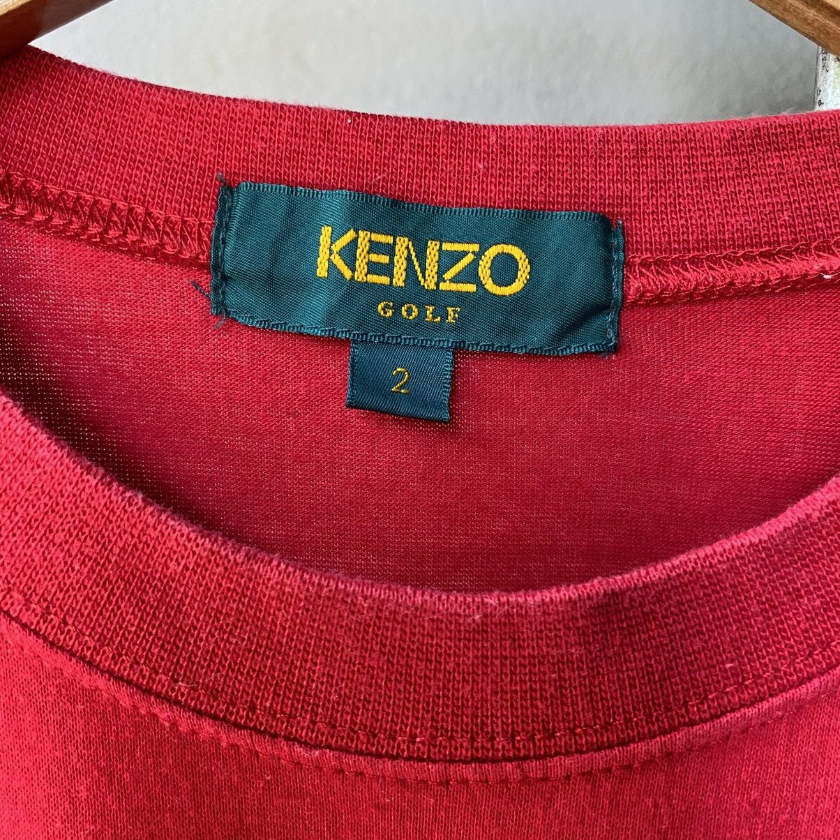 Kenzo KENZO Red Floral Print Tee Size XS / US 0-2 / IT 36-38 - 14 Thumbnail
