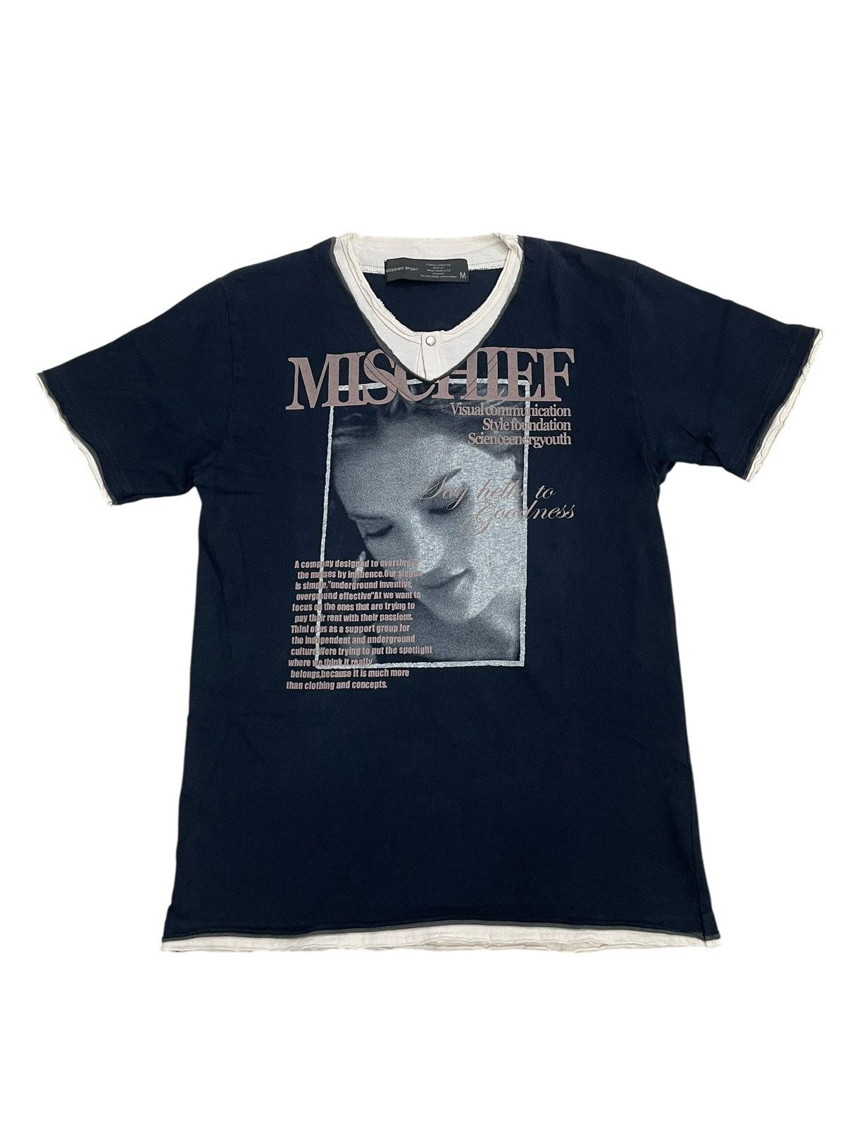 Mossimo Mossimo Sport Hysteric Girl Y2K Style Potrait Poem Size US M / EU 48-50 / 2 - 1 Thumbnail