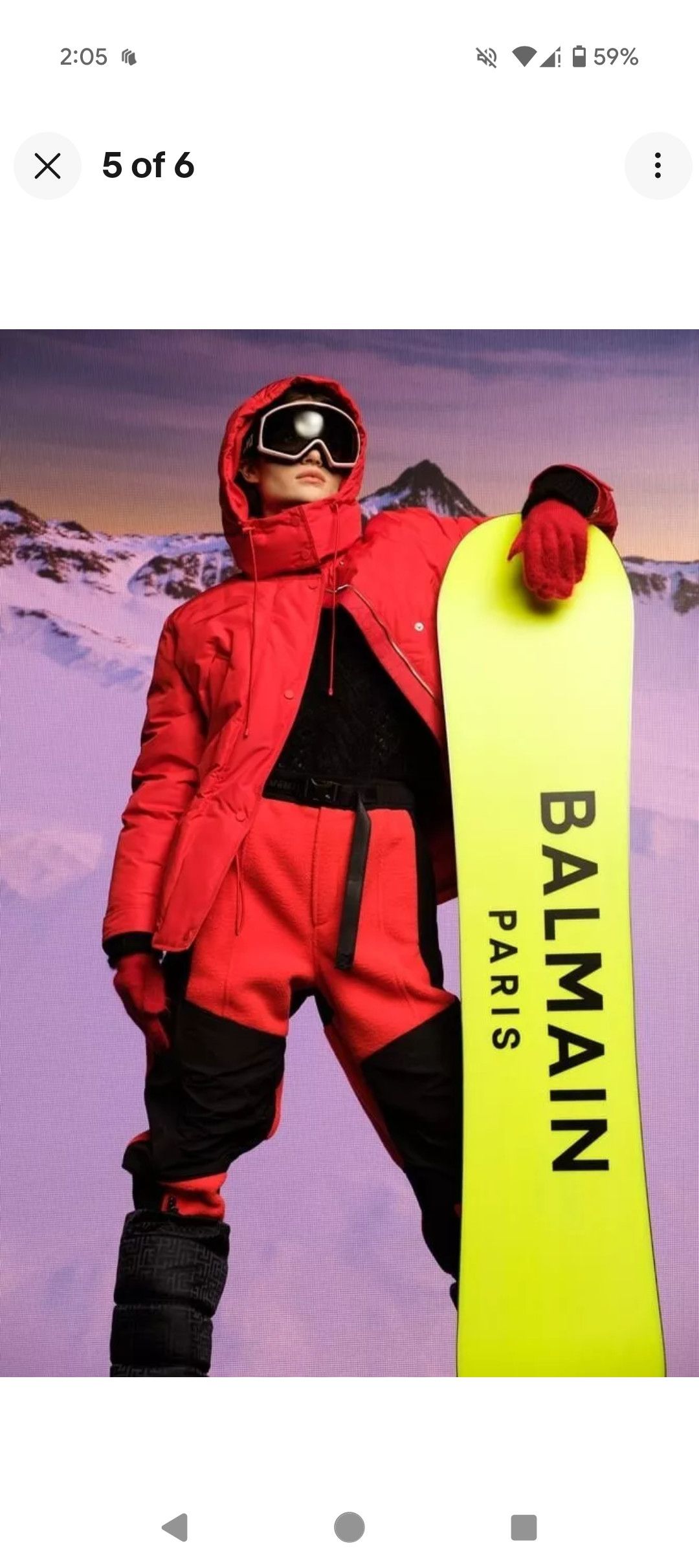 Balmain Balmain x Rossignol Snowboard $5995 RRP Size ONE SIZE - 7 Thumbnail