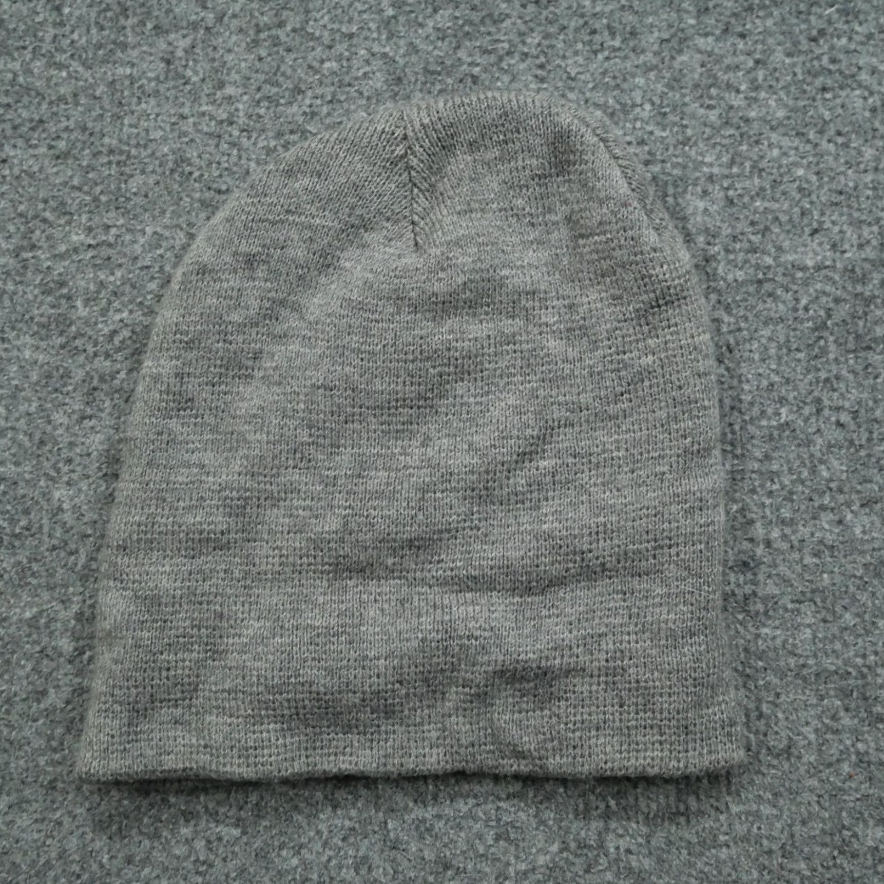 Vintage VINTAGE Beanie Hat Adult Wool Blend Grey Ribbed Knit Mens Beanie, One Size, Gray, 8/10 Condition Size ONE SIZE - 4 Thumbnail