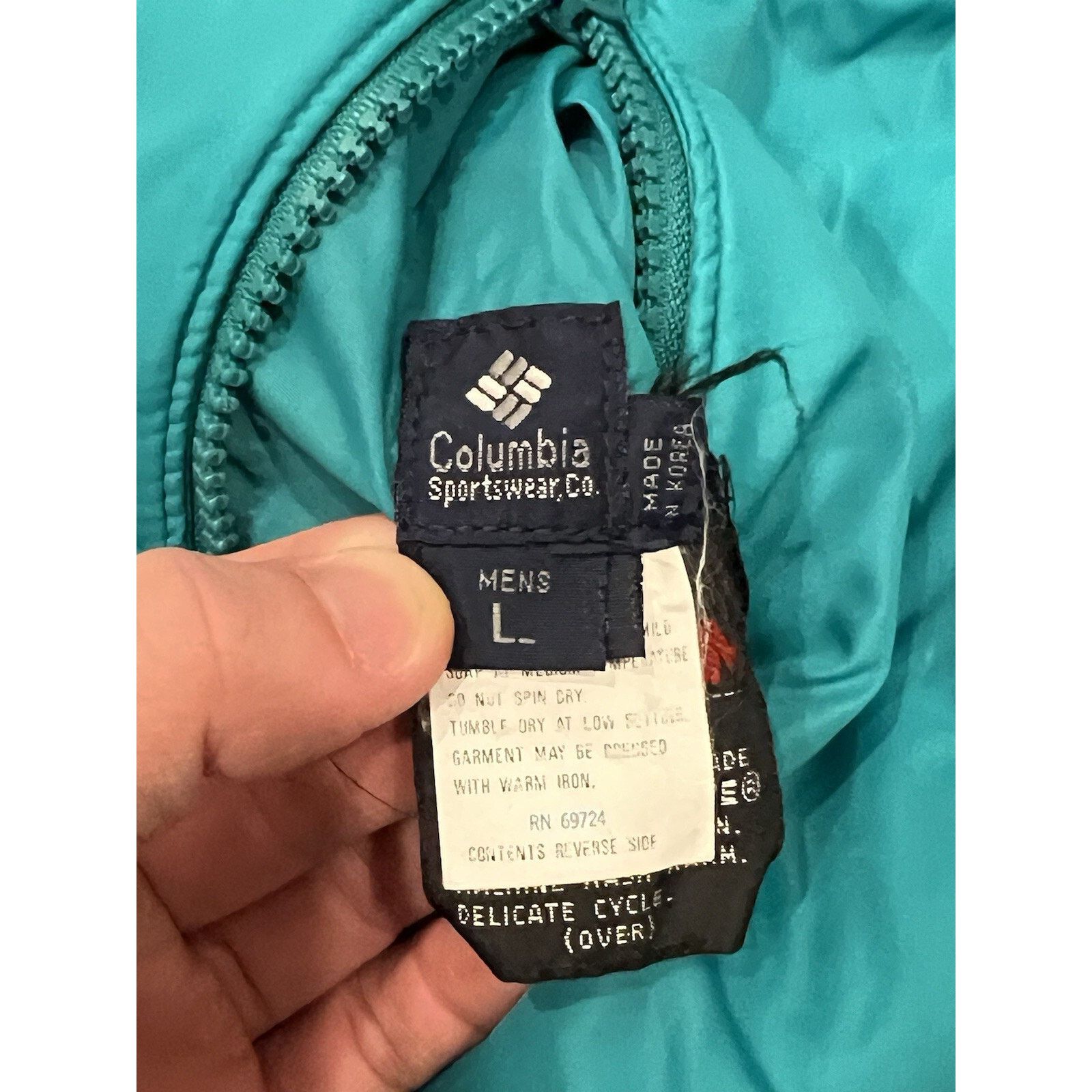 Columbia Columbia Sportswear Company Purple Teal Puffer Jacket Size US L / EU 52-54 / 3 - 5 Thumbnail
