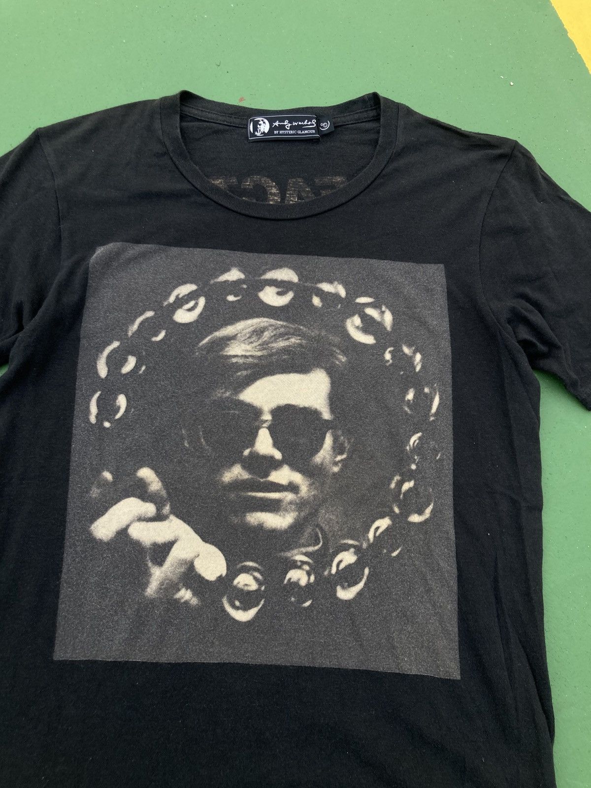 Andy Warhol × Hysteric Glamour Hysteric Glamour x Andy Warhol Nat Finkelstein Graphic Tee Size US L / EU 52-54 / 3 - 3 Thumbnail