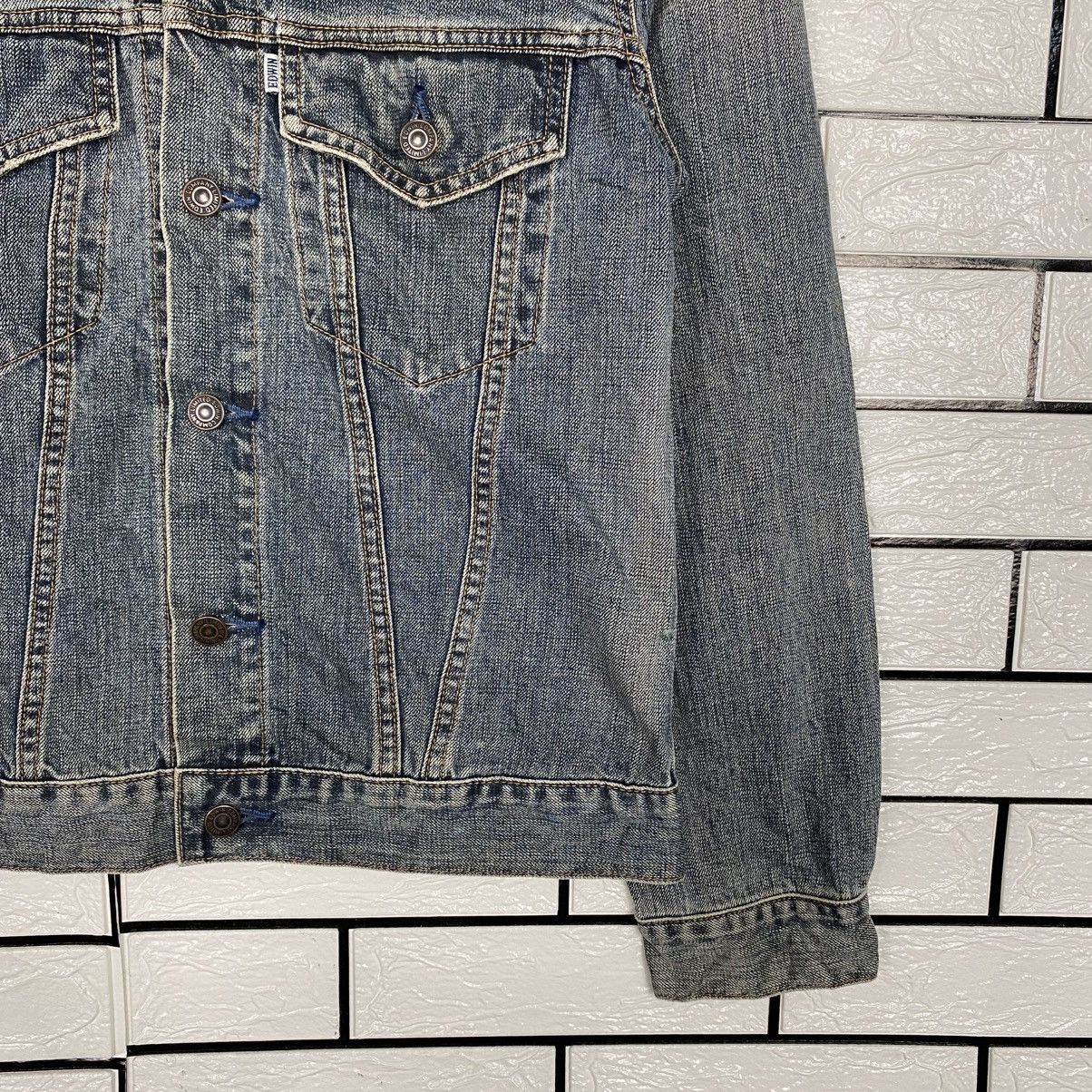 Edwin 📌Vintage Trucker Denim Jacket Edwin Cafe Racer Style Size US M / EU 48-50 / 2 - 6 Thumbnail