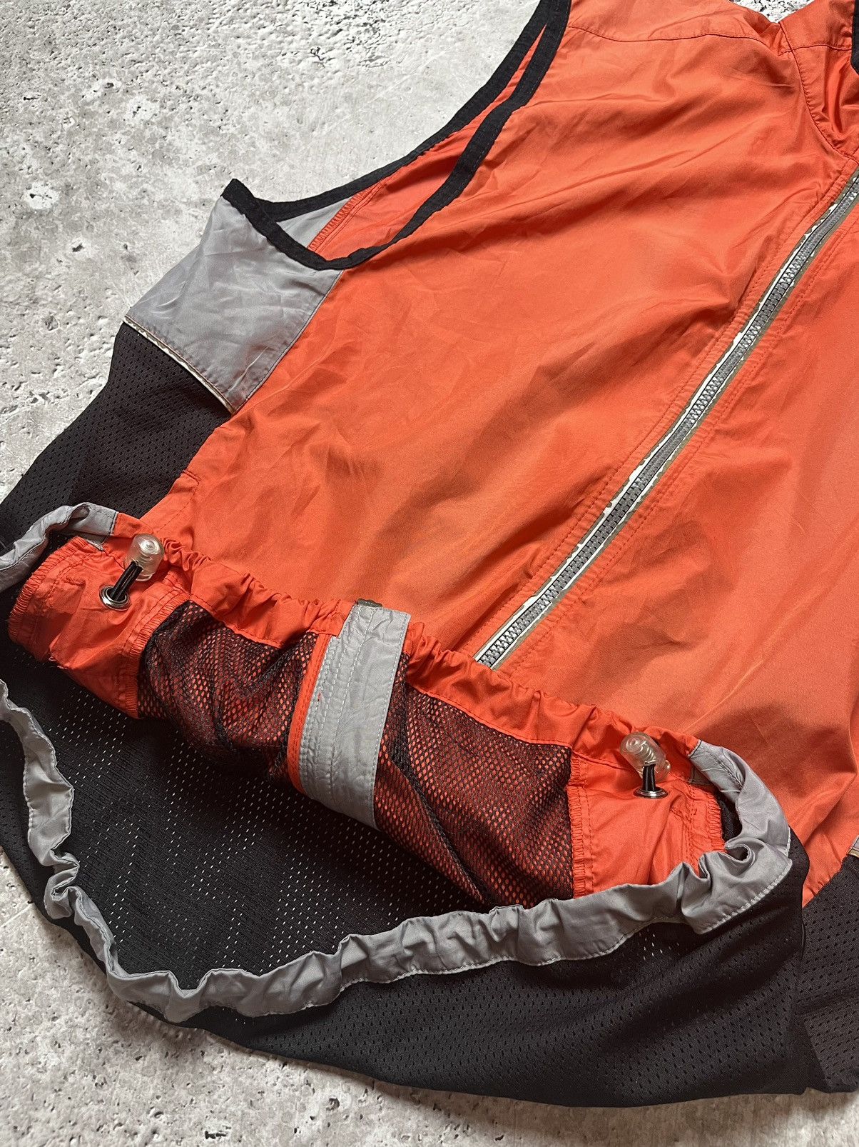 Nike × Vintage Nike Mini Swoosh Nylon Track Vest Vintage Jacket Size US XL / EU 56 / 4 - 5 Thumbnail