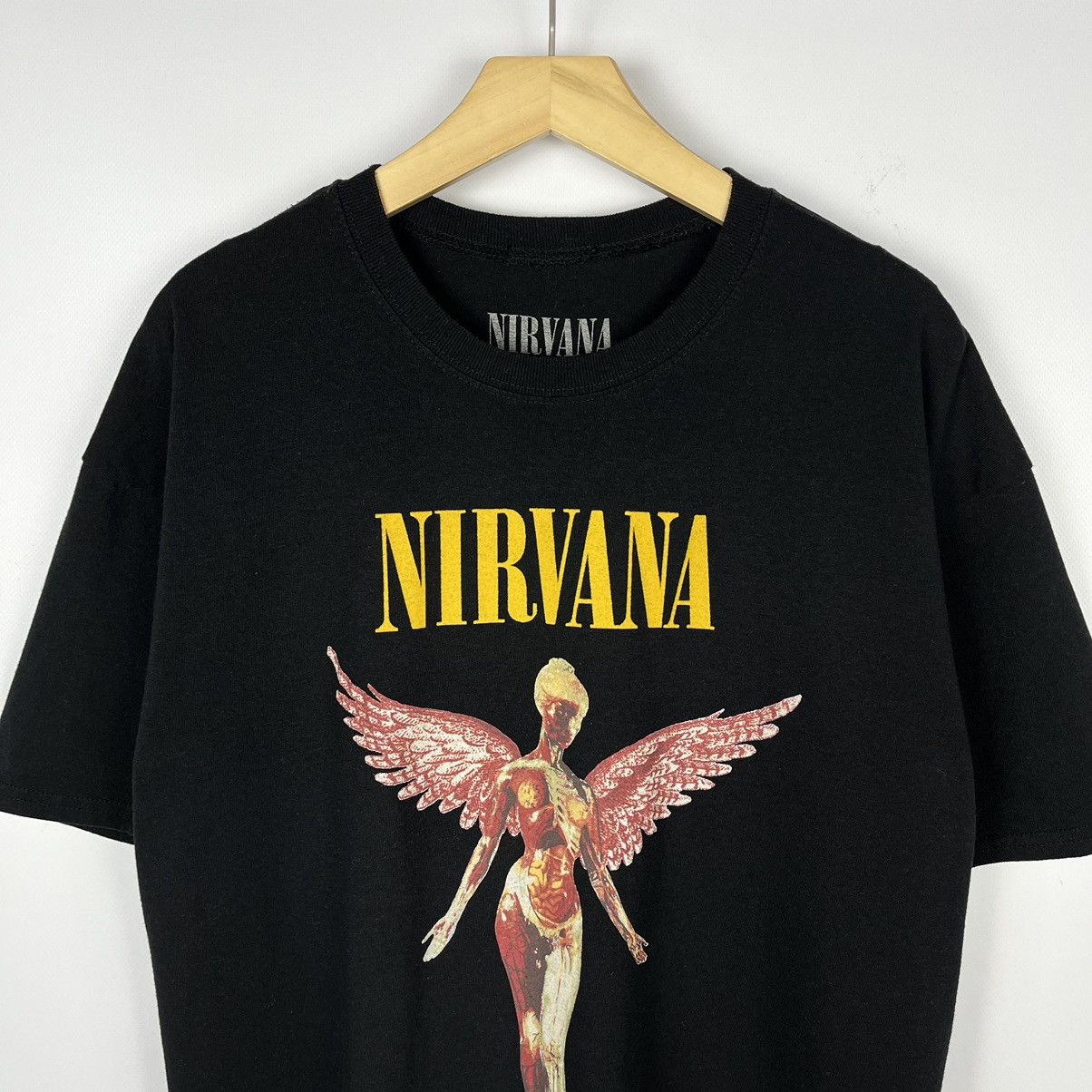 Band Tees Vintage Nirvana In Utero Album rare rock band tee 90’s Size US M / EU 48-50 / 2 - 2 Thumbnail