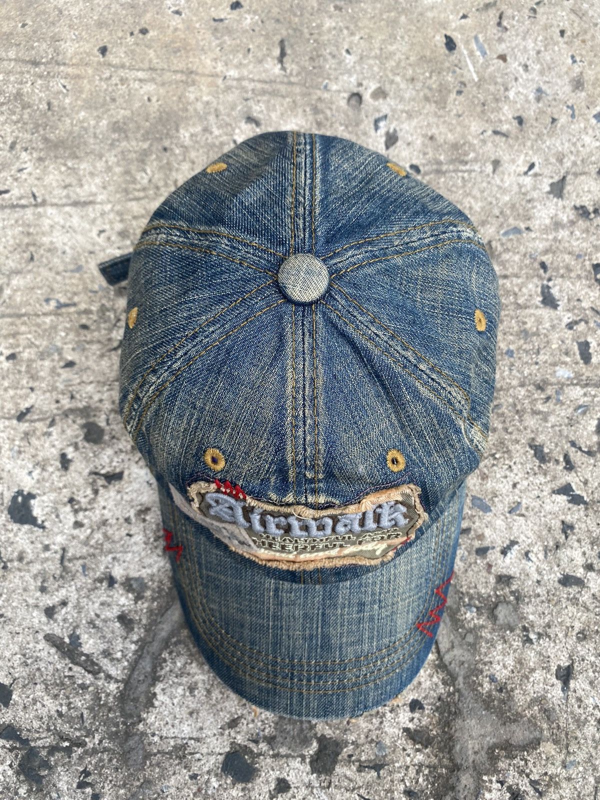 Airwalk × If Six Was Nine × Vintage Vintage Airwalk 00s Denim Distressed Strap Size ONE SIZE - 2 Thumbnail