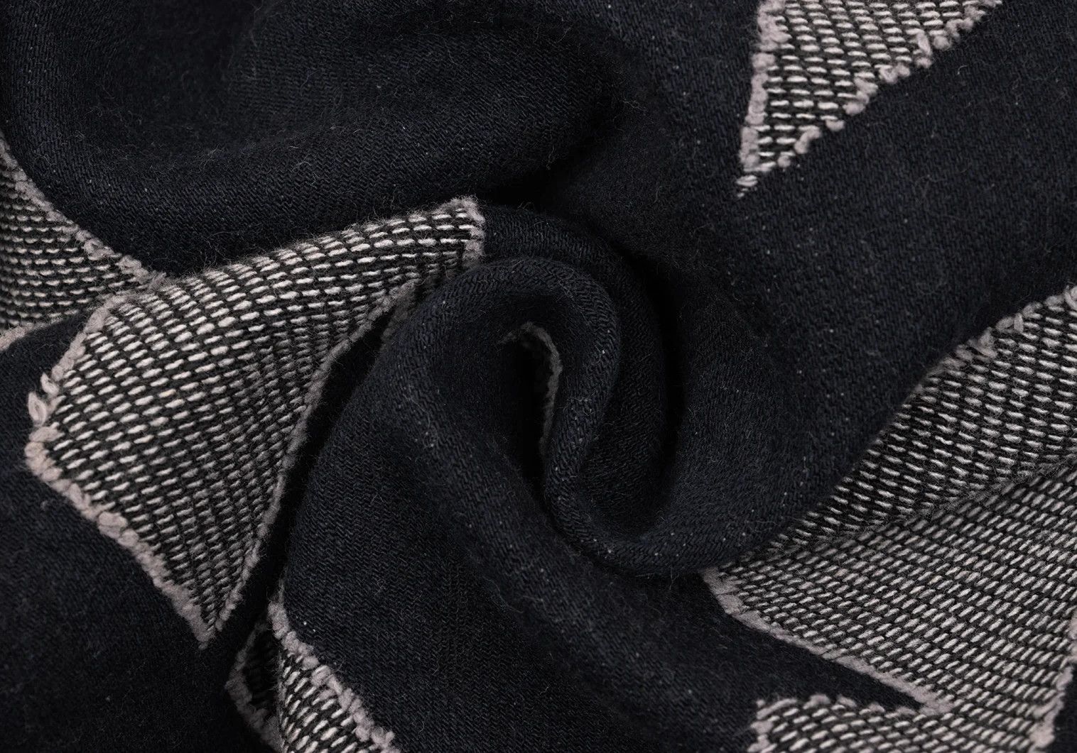 Issey Miyake Graphic Jacquard Denim Pants in Indigo Black and More Size US 38 / EU 54 - 18 Thumbnail