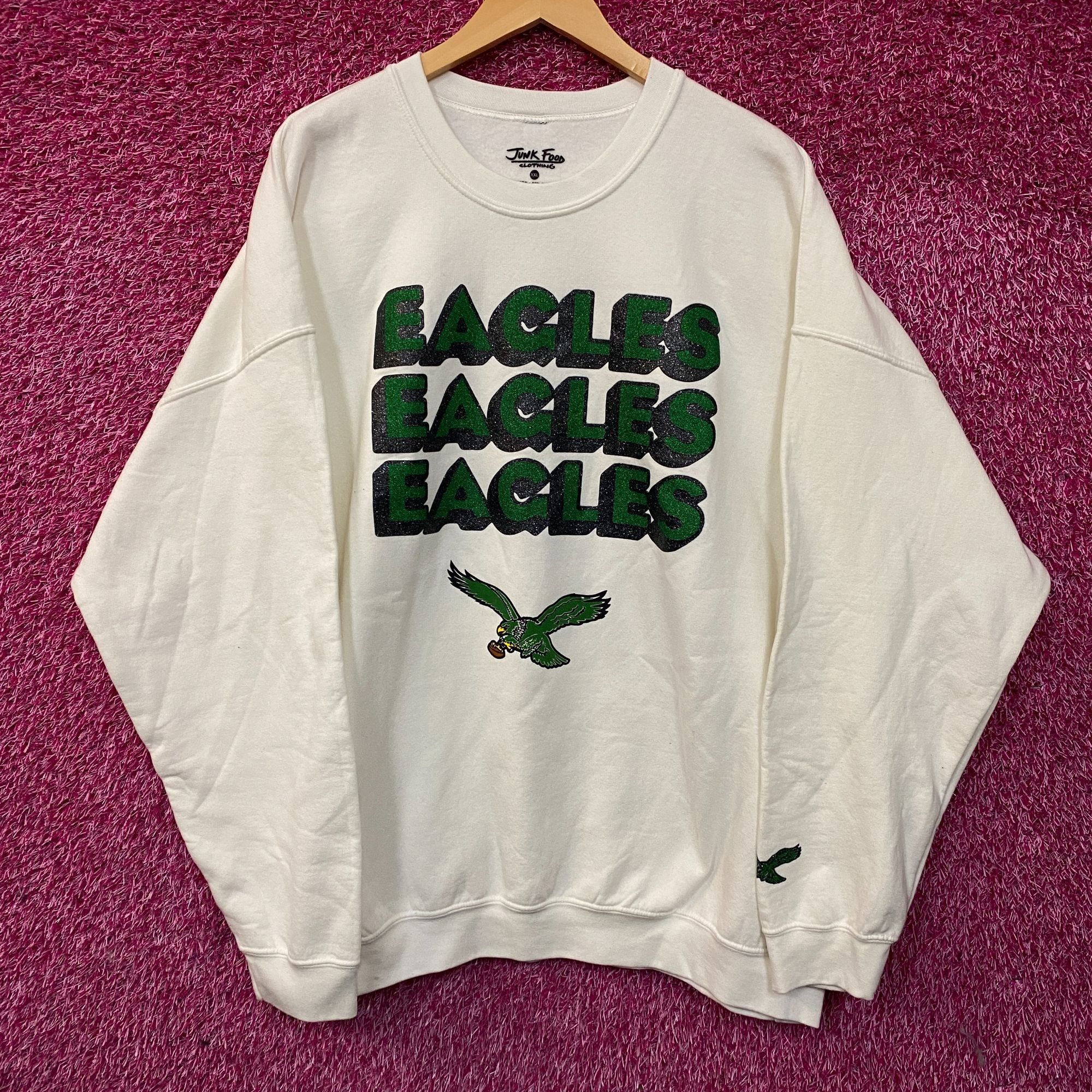 Junk Food Junk Food Clothing Philadelphia Eagles Repeat Bling Glitter Size US XXL / EU 58 / 5 - 1 Thumbnail