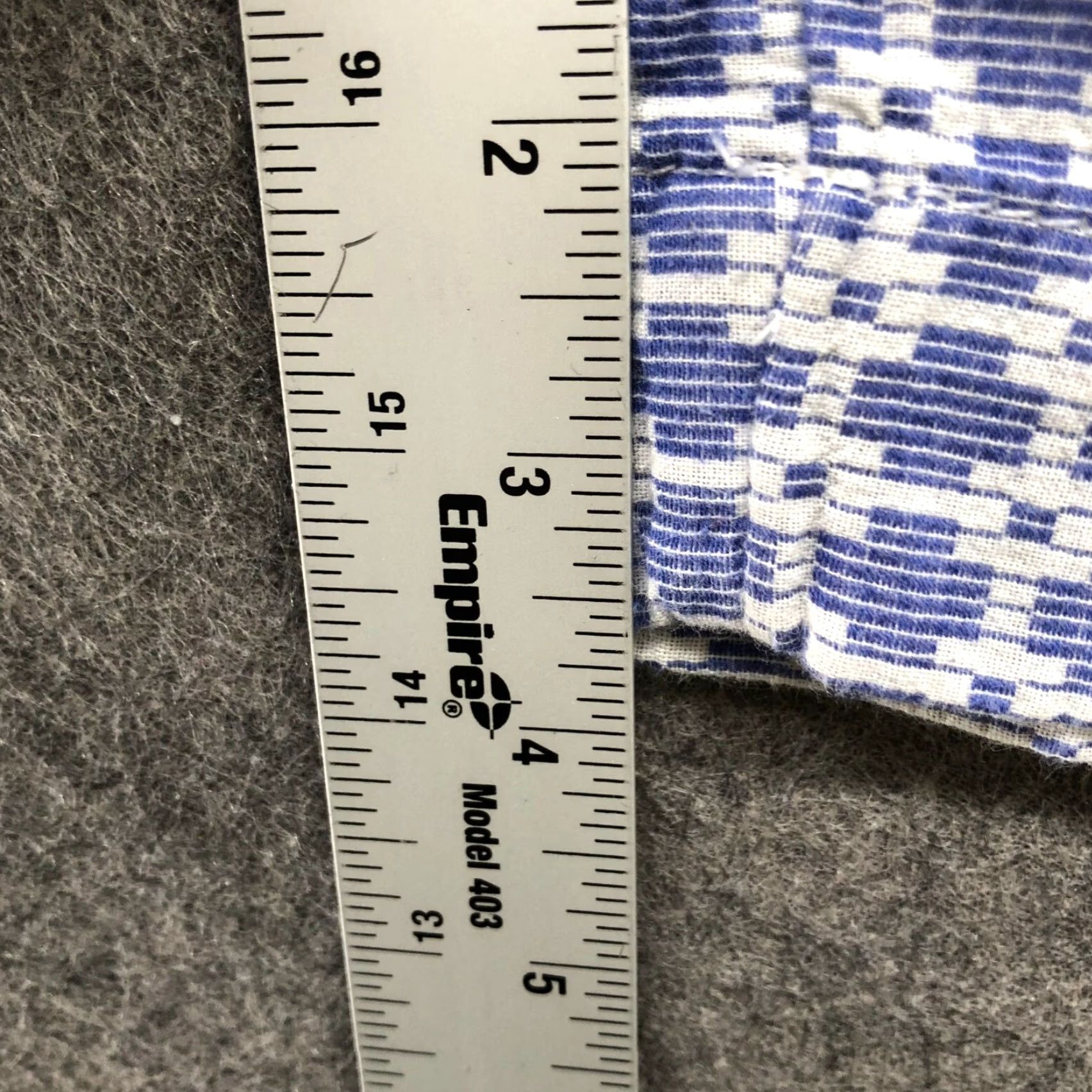 Loft LOFT Classic Lightweight 4'' Shorts Womens Size 0 Blue White Printed Flat Front Cotton Size 25" / US 0 / IT 36 - 6 Thumbnail