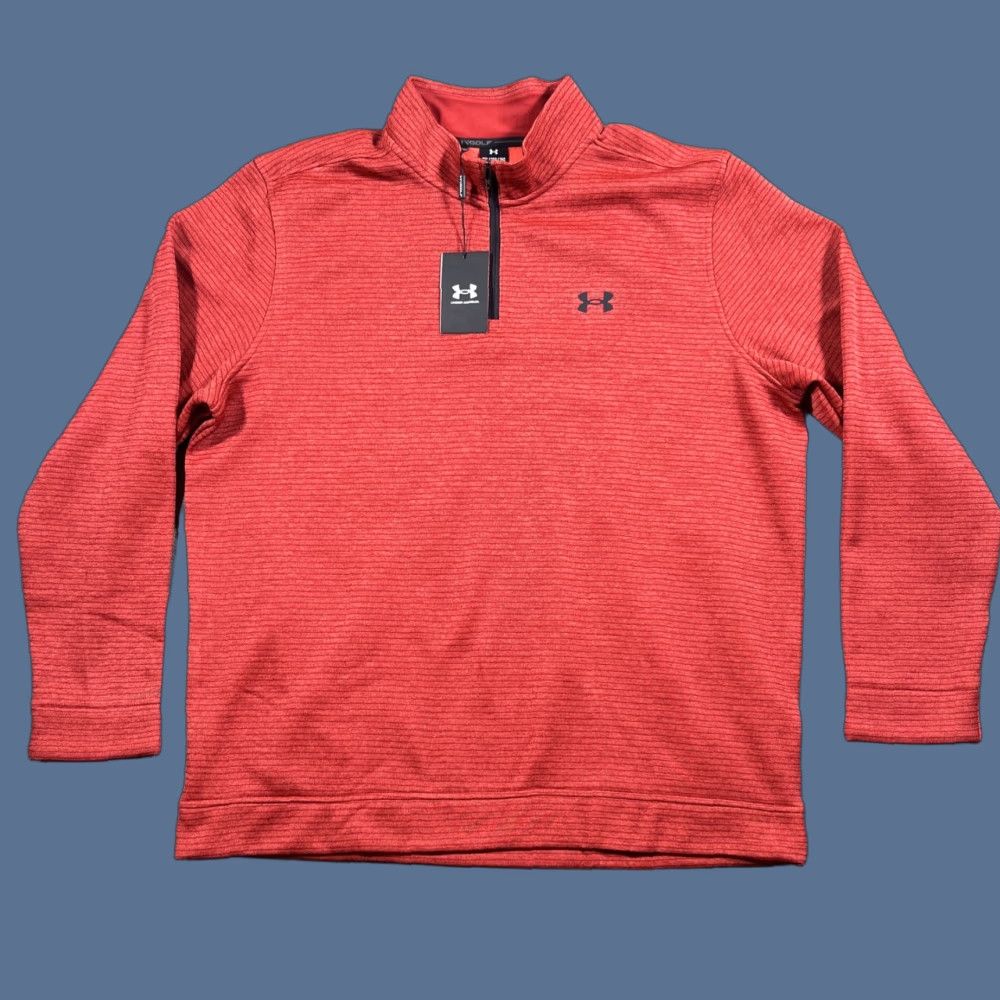 Under Armour Under Armour Golf Sweater Mens XXL UA Storm Sweaterfleece 1/4 Zip Golf Loose Size US XXL / EU 58 / 5 - 1 Thumbnail
