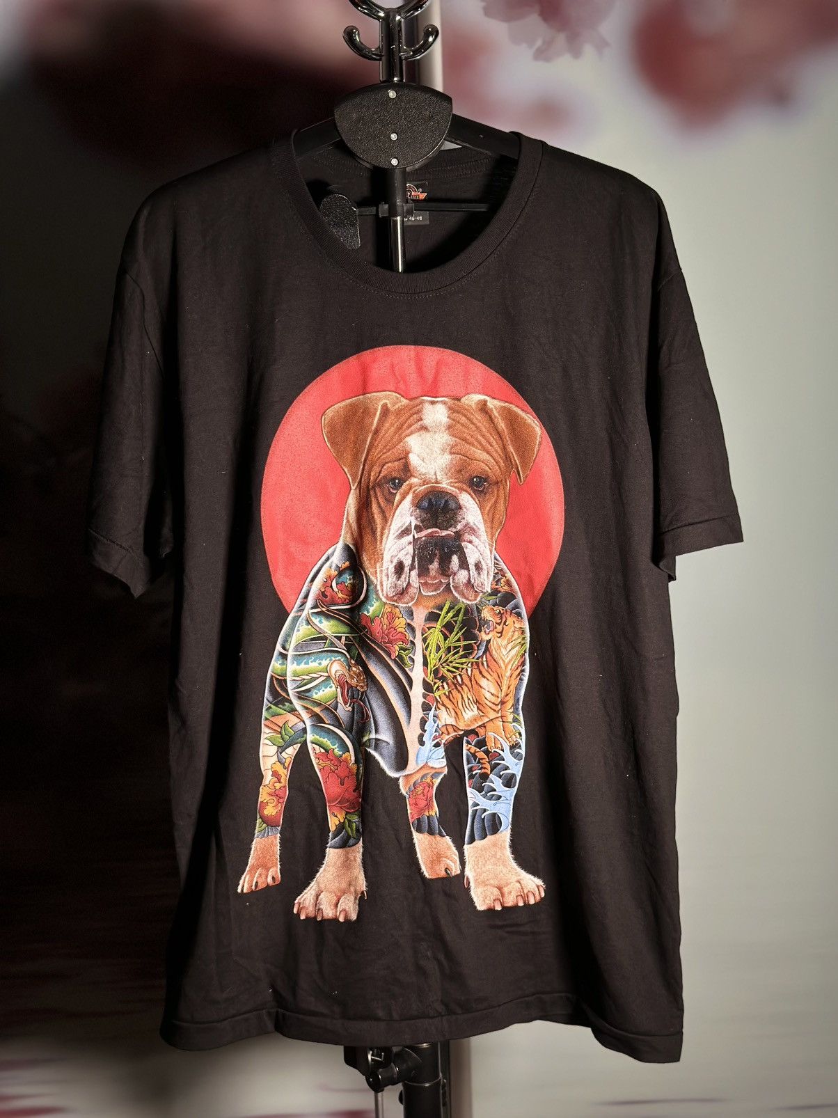 Vintage ROCK EAGLE bulldog t-shirt🔥 Size US XL / EU 56 / 4 - 2 Thumbnail