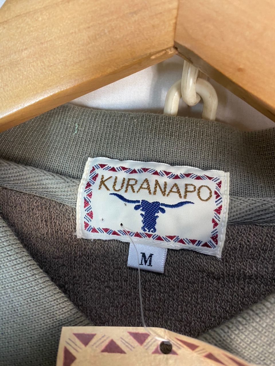 Native Vintage kuranapo single pocket sweatshirt new with tag Size US M / EU 48-50 / 2 - 6 Thumbnail