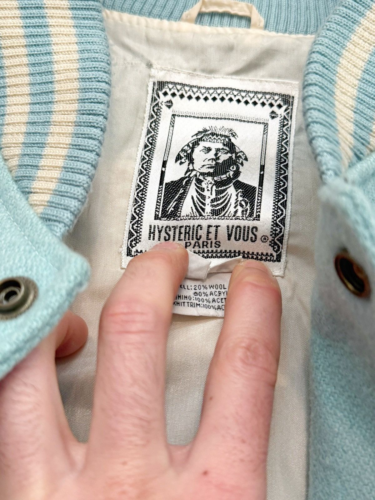 Hysteric Glamour 1990’s Et Vous Robot Space Varsity Size US XL / EU 56 / 4 - 9 Thumbnail