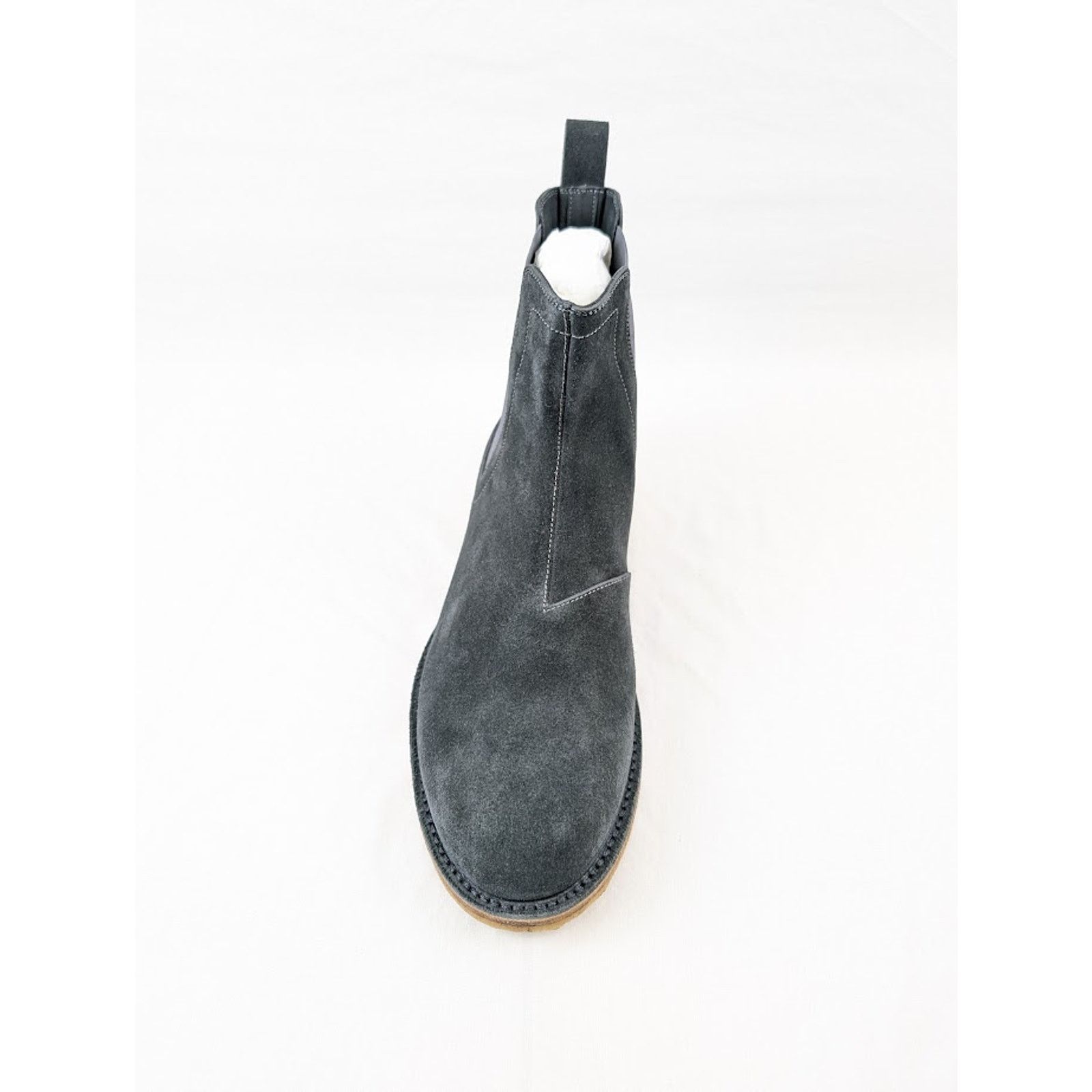 Bottega Veneta o1rshd1 Calf Suede Pelle Boots in Ardoise Size US 13 / EU 46 - 8 Thumbnail