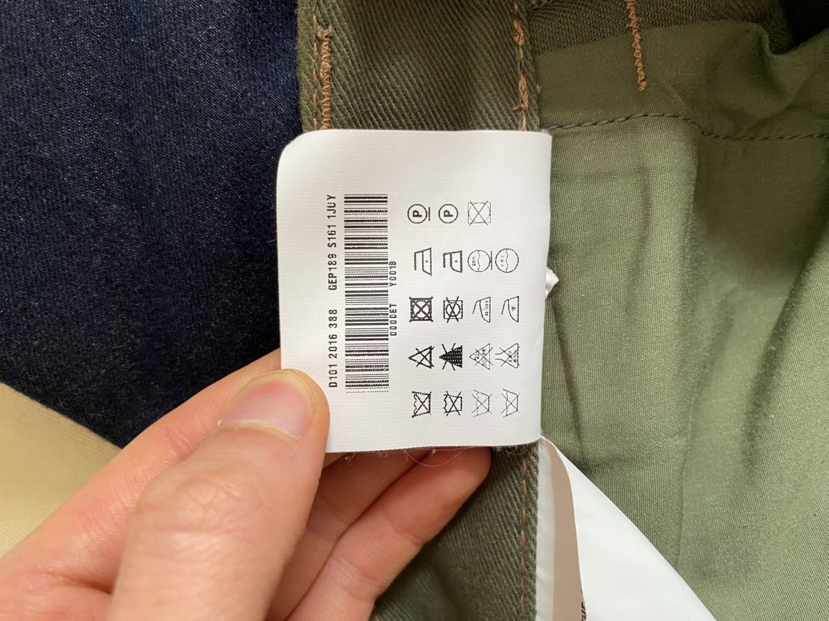 Prada 10ss contrast stitch trousers Size US 31 - 14 Thumbnail