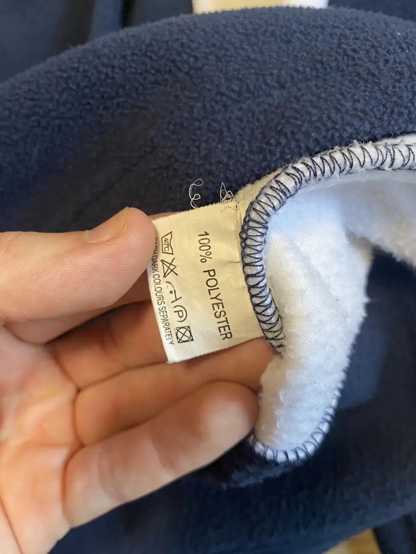 Japanese Brand × Vintage Vintage Scotland 1/4 Zip Navy Fleece Sweatshirt Size US L / EU 52-54 / 3 - 9 Thumbnail