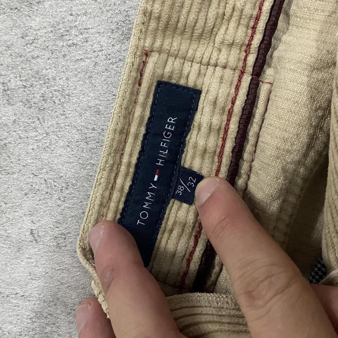 Tommy Hilfiger Tan Cream Tommy Hilfiger corduroy pants Baggy Rap hip hop Size US 38 / EU 54 - 6 Thumbnail