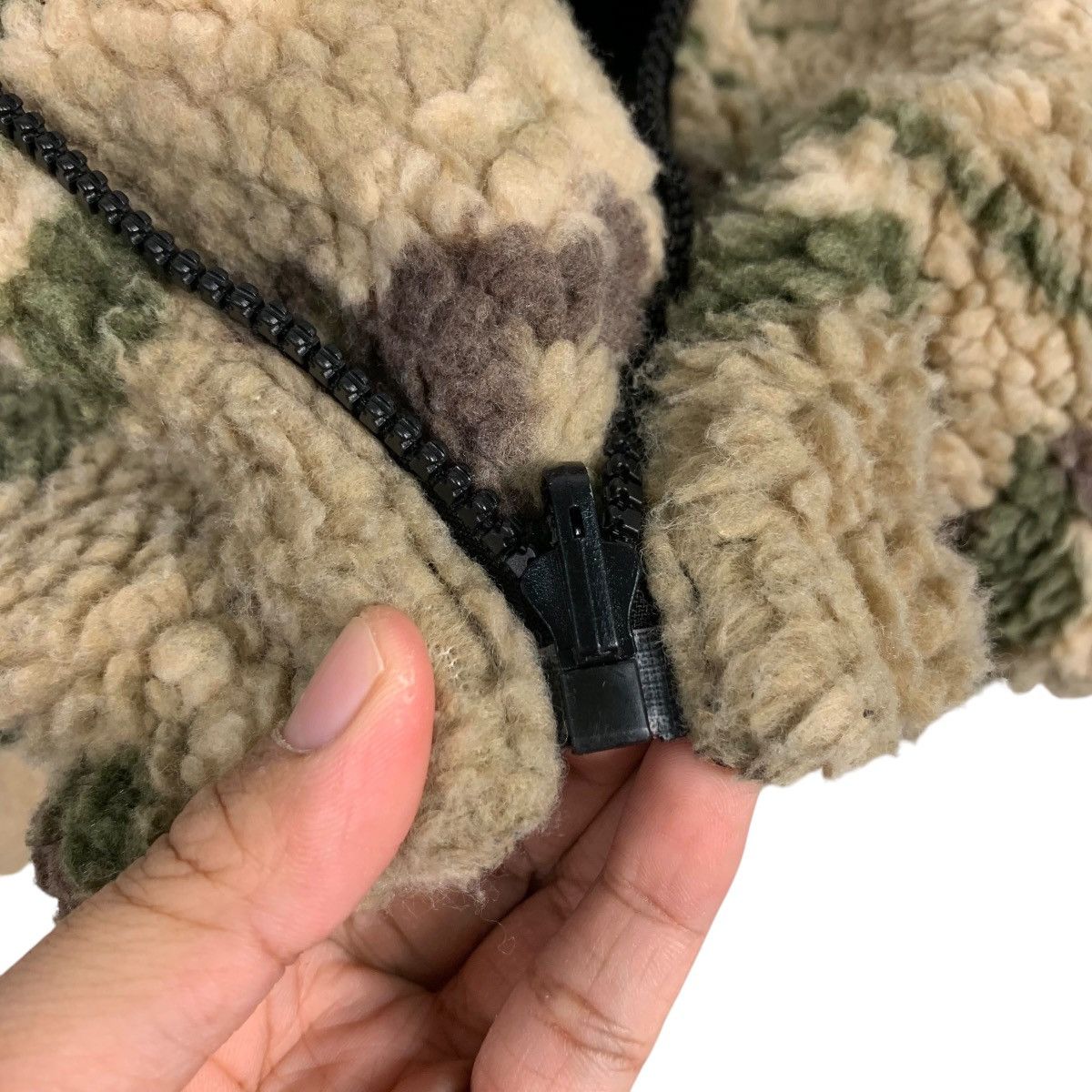 Vintage SEDAGLE Reversible Deep Pile Camo Fleece Jacket #2487-C112 Size US L / EU 52-54 / 3 - 12 Thumbnail