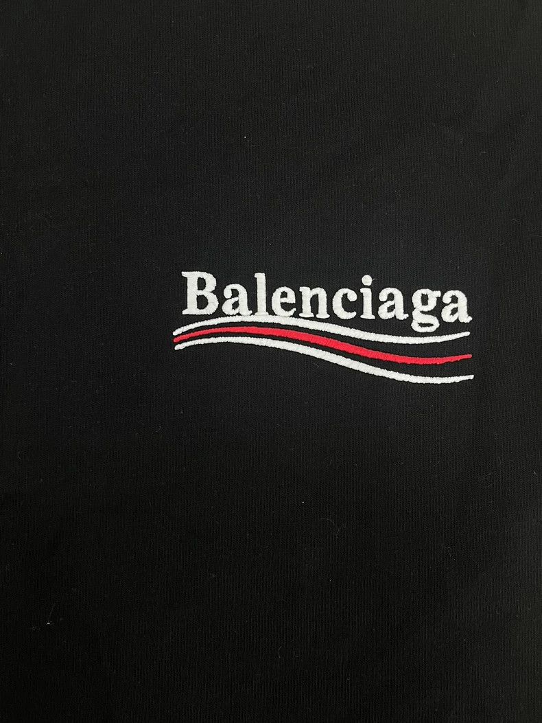 Balenciaga Balenciaga Cola Embroidered Short Sleeve Tee Size US XS / EU 42 / 0 - 3 Thumbnail