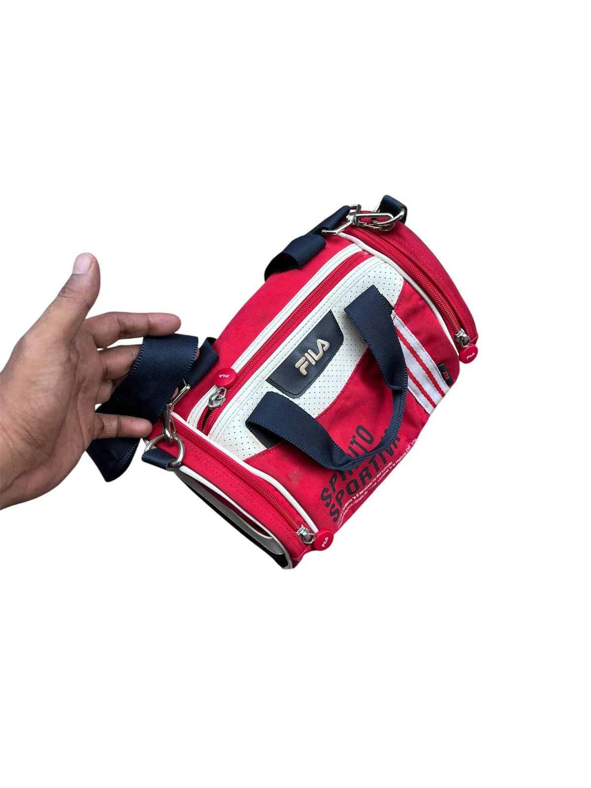 Fila VTG 2007 Fila "Spirito Sportivo" Mini Duffle Sling Bag Y2K Size ONE SIZE - 1 Thumbnail