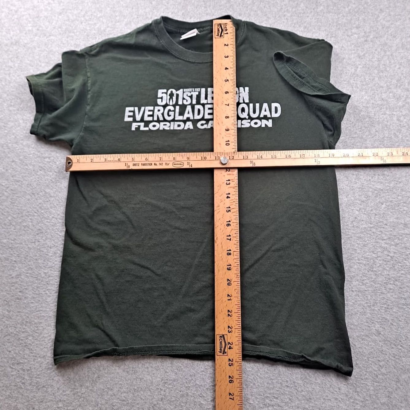 Star Wars Star Wars 501st Legion Shirt Men Medium Everglades Squad Green Florida Carrison Short Sleeve Tee Size US M / EU 48-50 / 2 - 3 Thumbnail