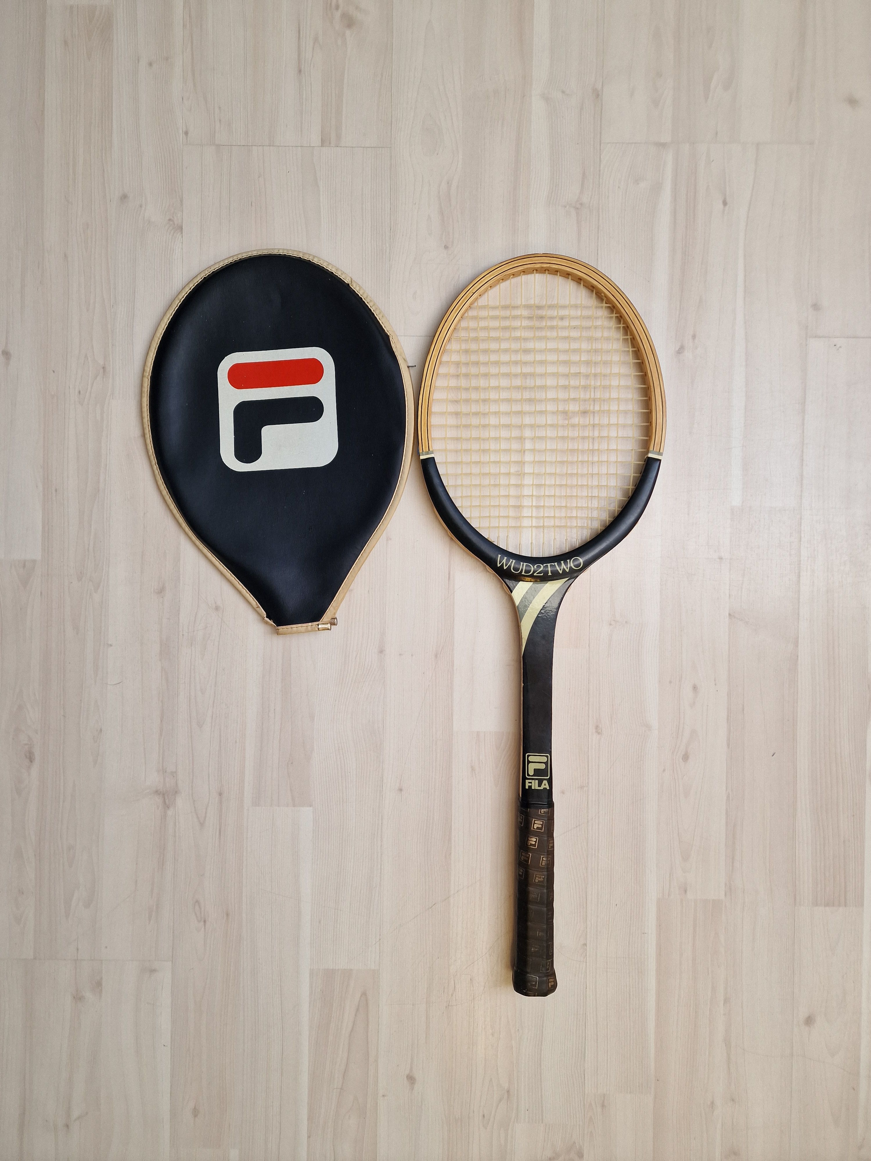 Fila × Vintage FILA WUD2TWO 4 3/8 Vintage tennis raquet wood Size ONE SIZE - 1 Thumbnail