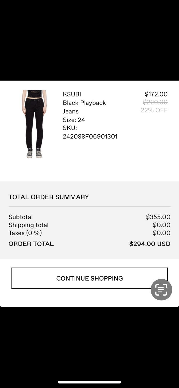 Ksubi Kusbis black mom jeans Size 24" / US 00 / IT 34 - 4 Thumbnail