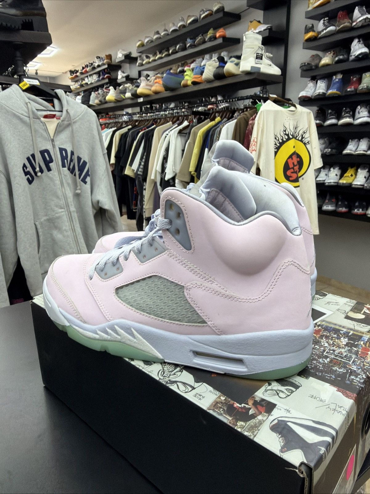 Jordan Brand Air Jordan 5 Retro Se Ester Pink DV0562-600 Men’s Size 10 Size US 10 / EU 43 - 10 Thumbnail